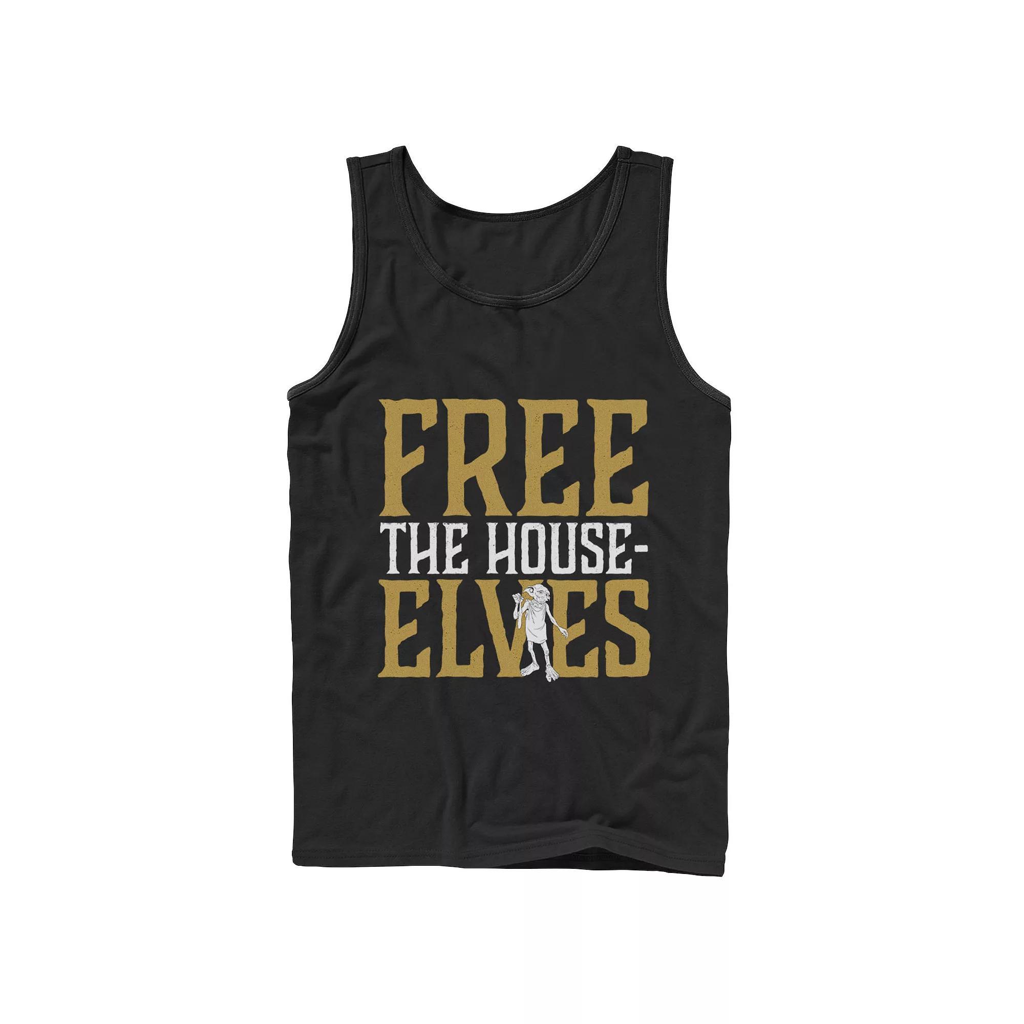Mens Harry Potter Dobby Free The House-Elves Graphic Tank Top Product Image
