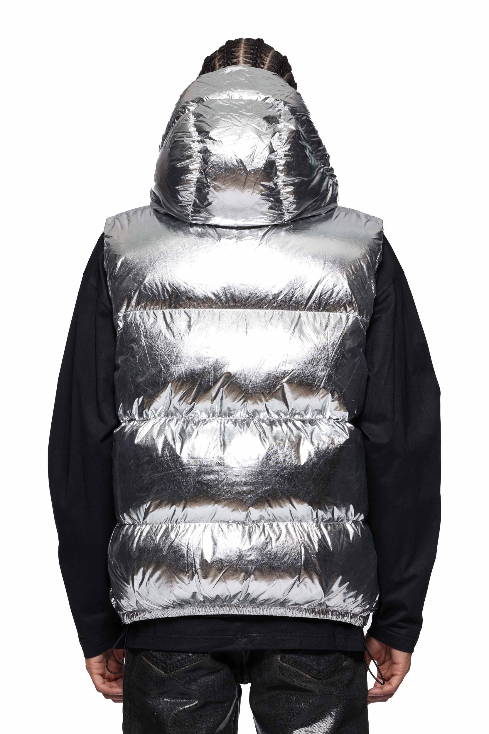 Wordmark Puffer Vest Male Product Image