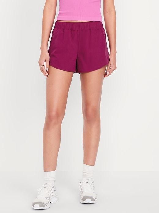 Mid-Rise StretchTech Run Shorts -- 3-inch inseam Product Image