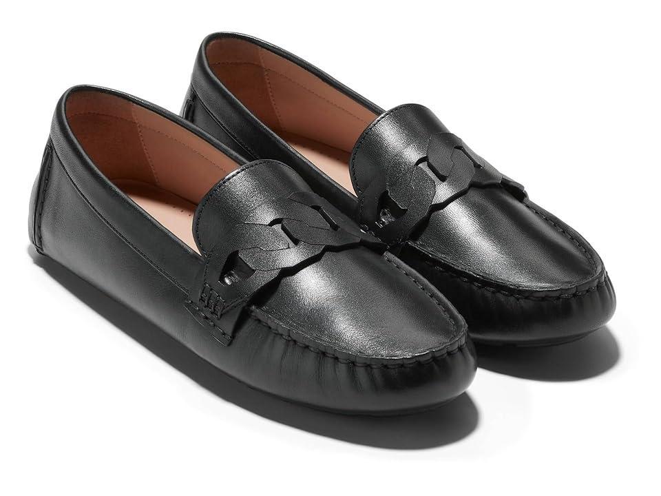 Cole Haan Womens Evelyn Chain Drivers - Black Size 6.5 Product Image