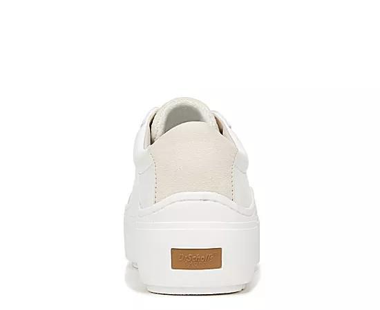Dr. Scholl'S Time Off Max Women's Lace-Up Sneakers, Size: 9.5, White Product Image