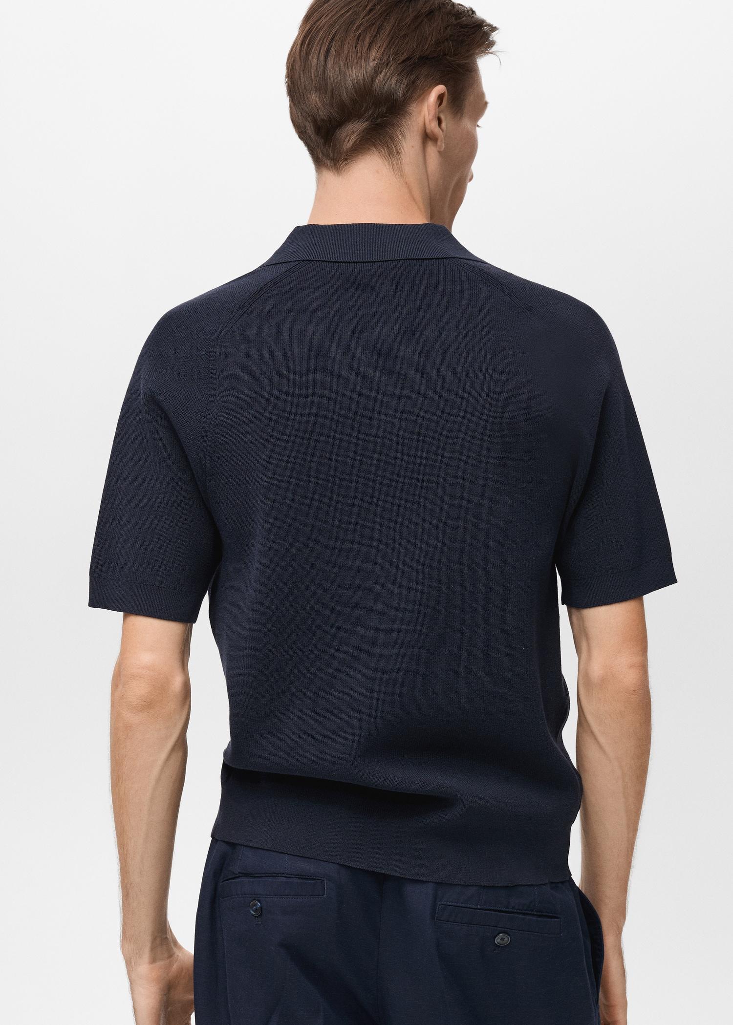 Fine knit shirt - Men | MANGO USA Product Image
