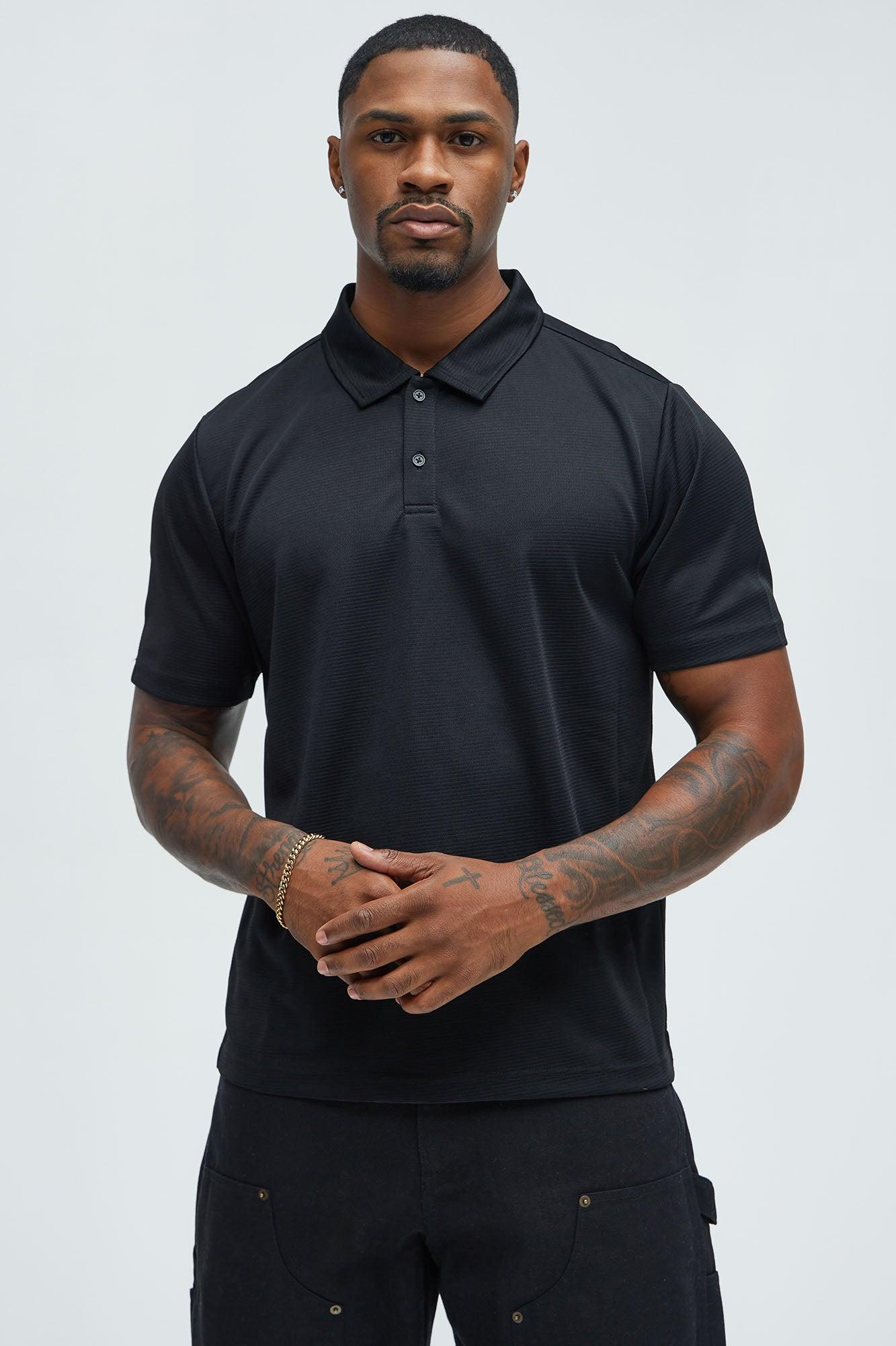 Florence Polo Shirt - Black Product Image