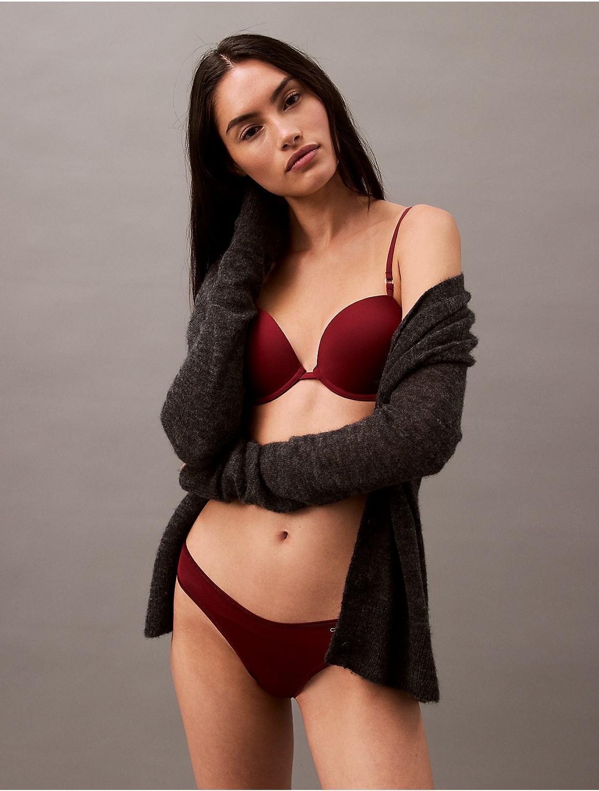 Calvin Klein Womens Calvin Klein Minimalist Micro Lightly Lined Demi Bra - Neutral Product Image