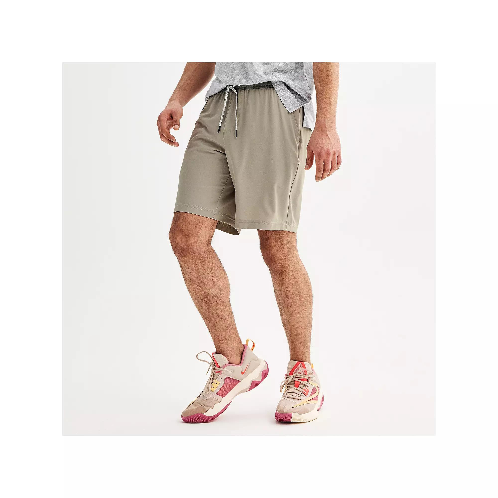 Men's FLX Core Dynamic 9-Inch Stretch Lined Shorts, Size: Small, Mineral Black Product Image