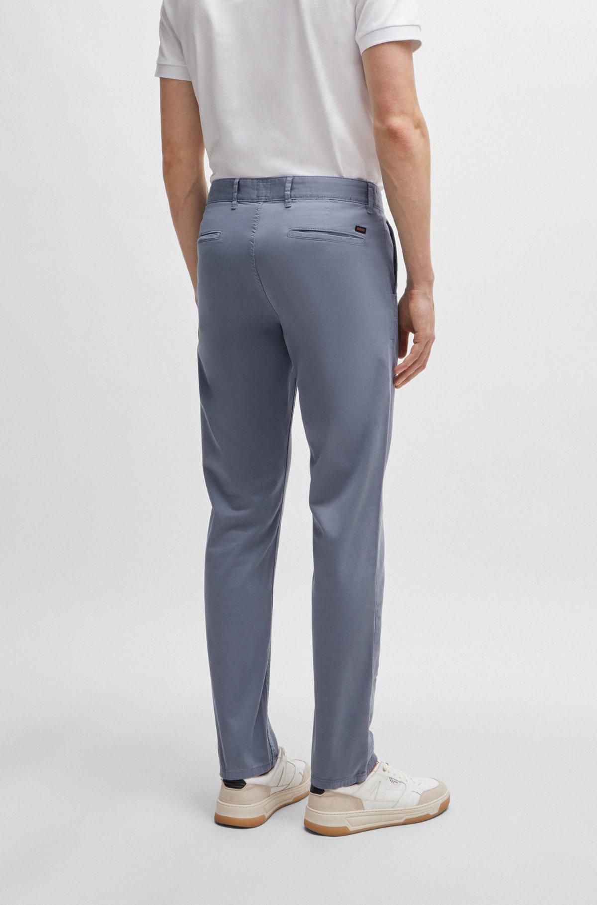 Slim-fit chinos in stretch cotton Product Image