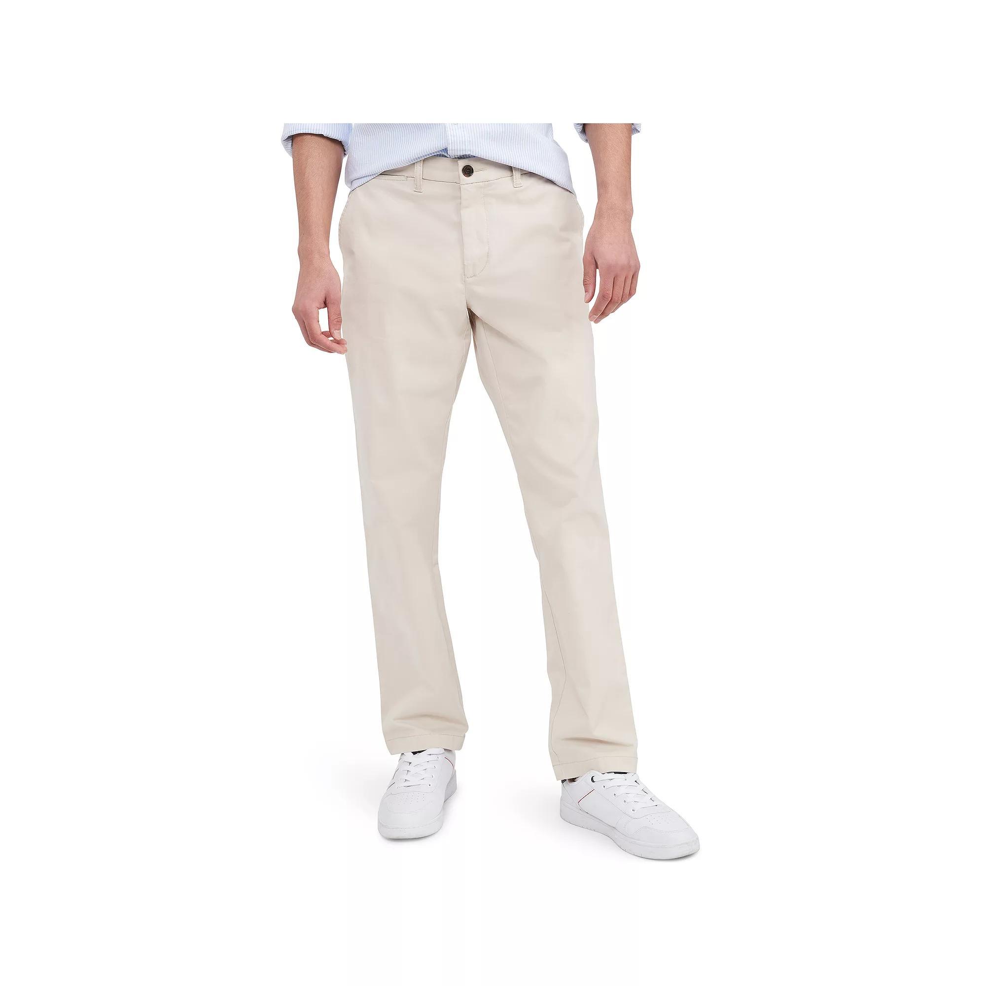 Men's Tommy Hilfiger Custom-Fit Chino Pants, Size: 36 X 32, Mallet Product Image