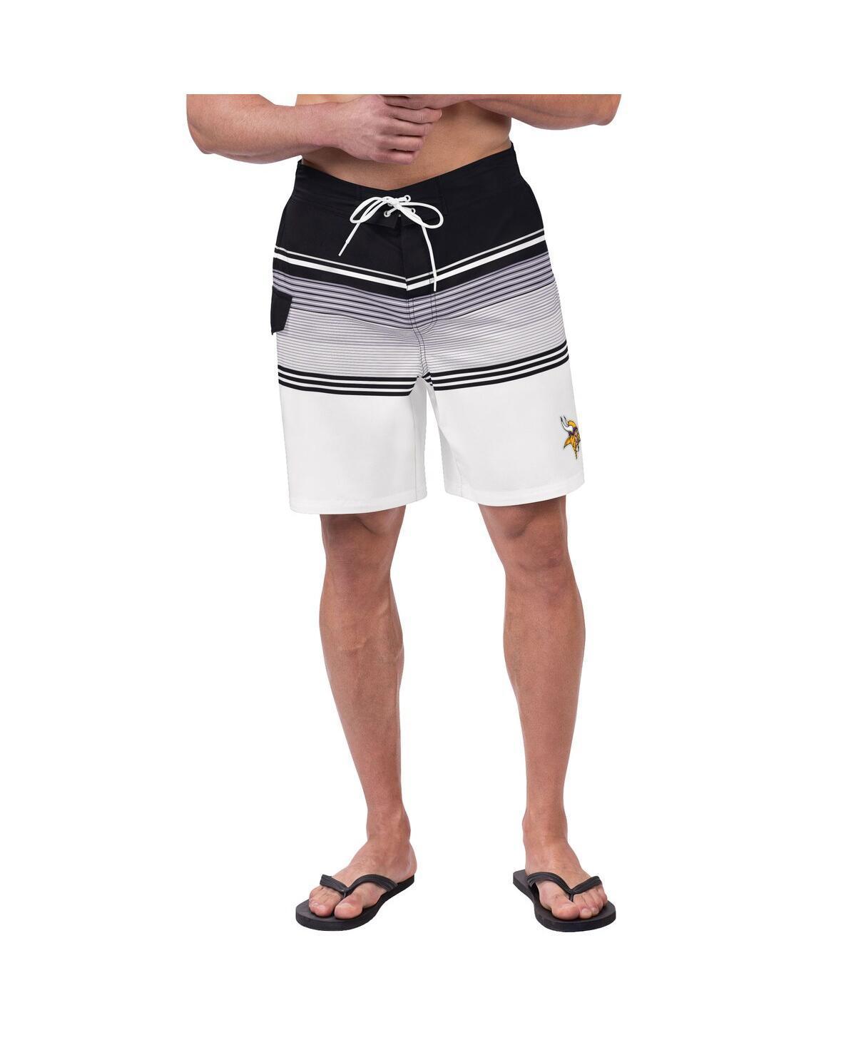 Mens G-III Sports by Carl Banks /White St. Louis Cardinals Jump Shot Volley Board Shorts Product Image