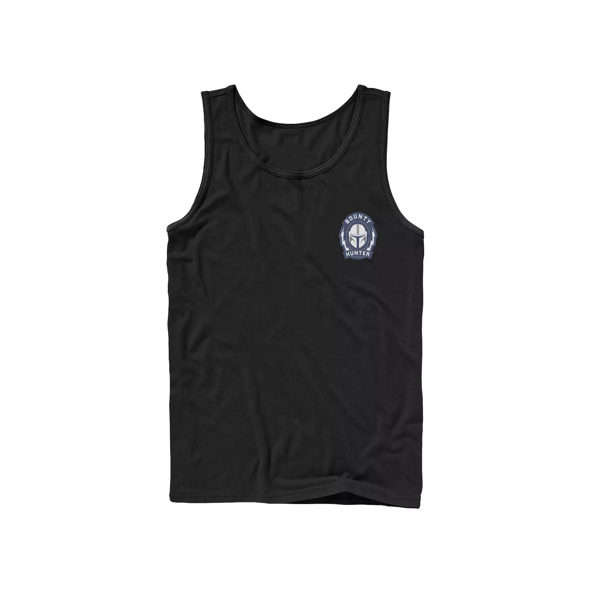 Men's DC Comics The Joker Cards Pocket Graphic Tank Top, Size: Large, Athletic Grey Product Image