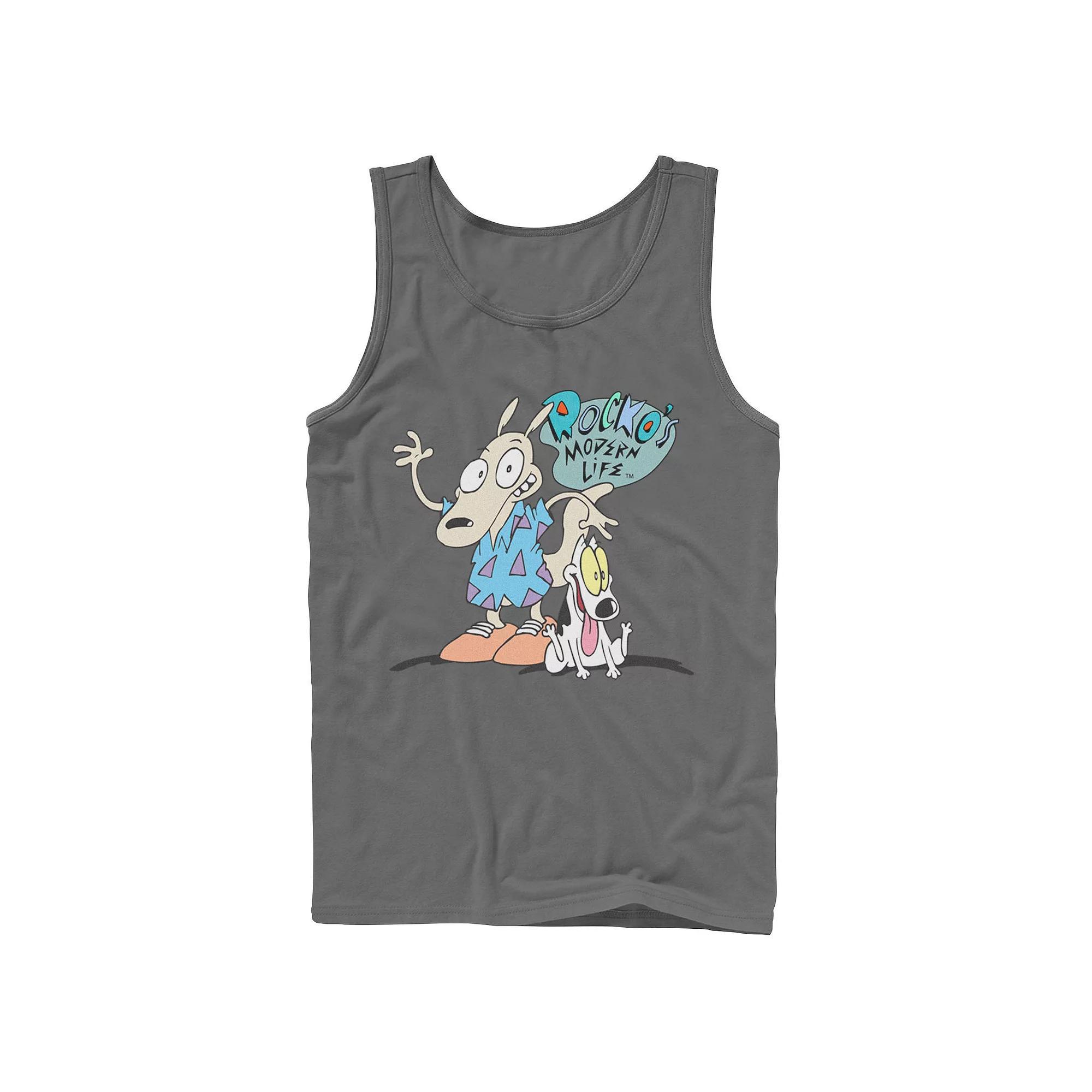 Men's Jurassic Park Tyrannosaurous Says Send More Tourists Tank Top, Size: Small, Blue Product Image