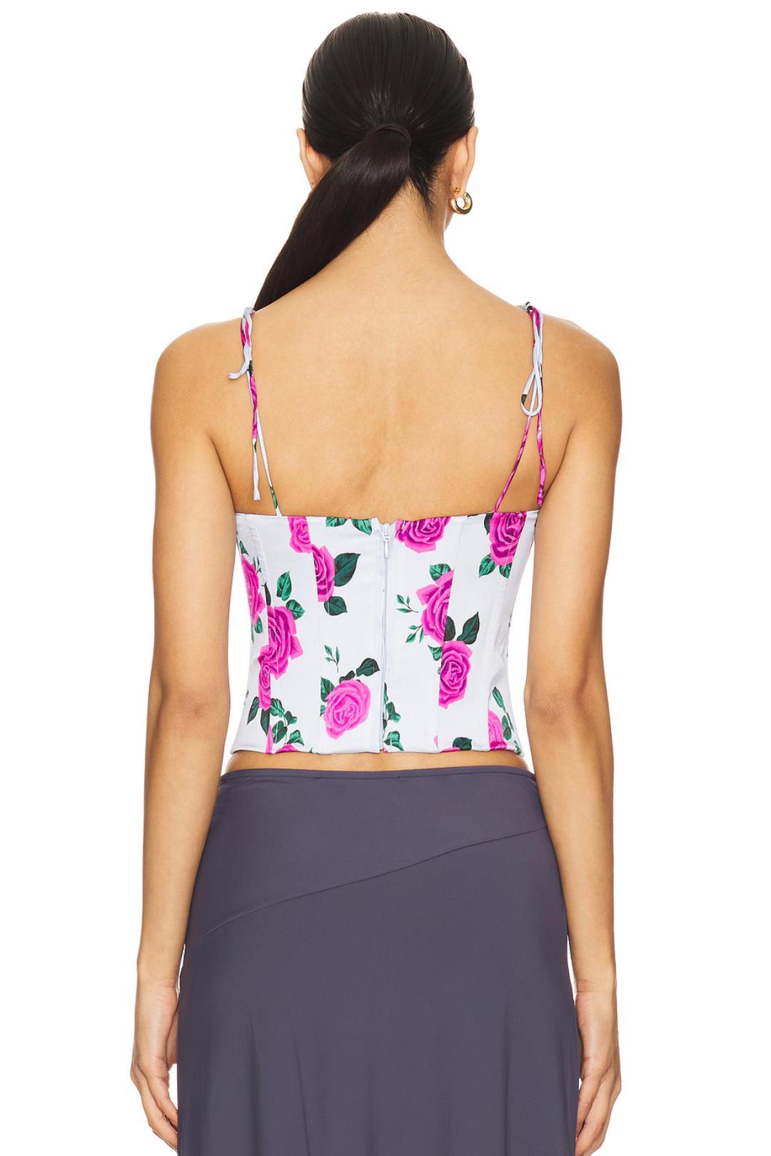 Satin Bustier Top Product Image