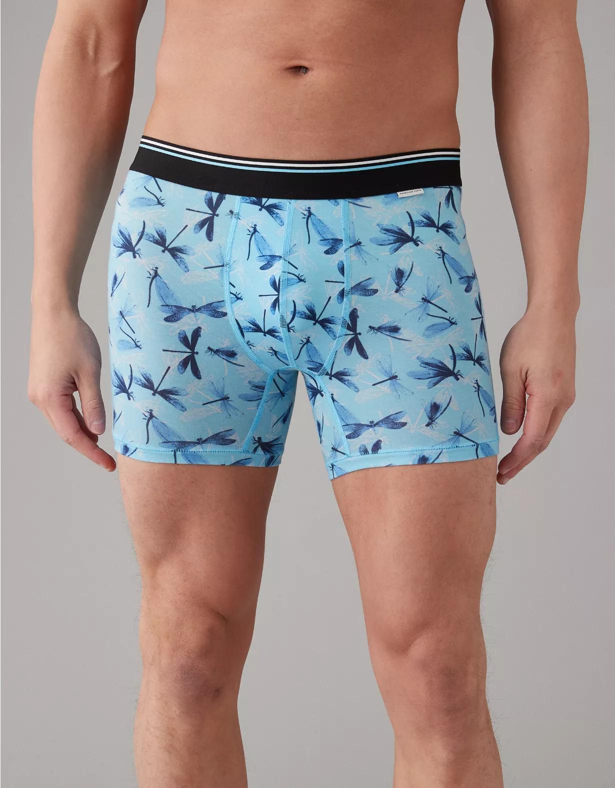 AEO Men's Dragonflies 4.5" Ultra Soft Boxer Brief Product Image