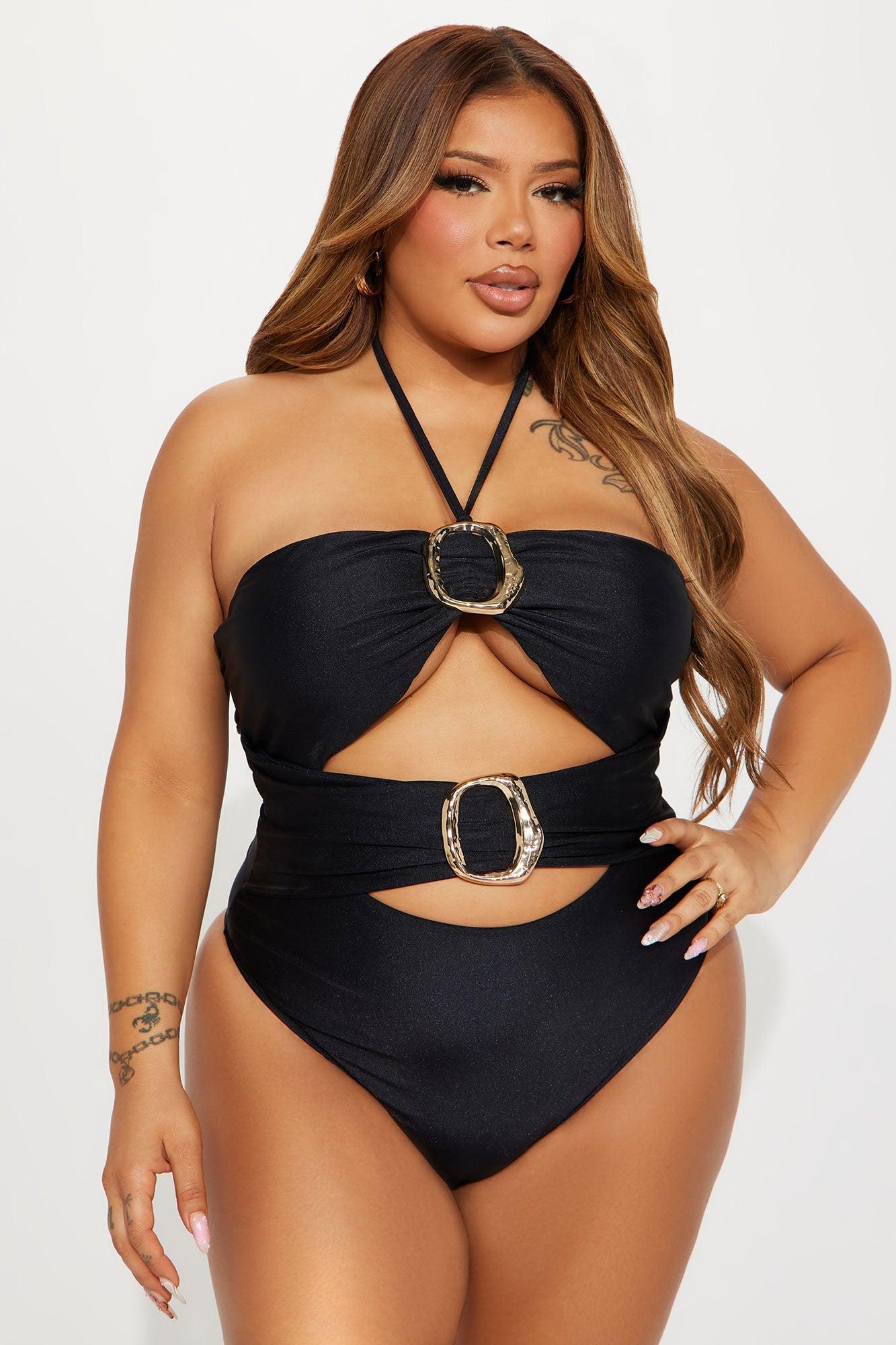 Maryam 1 Piece Swimsuit - Black Product Image
