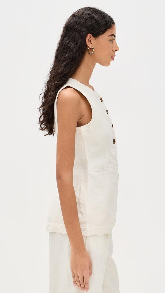 DL1961 Amalie Linen Top | Shopbop Product Image