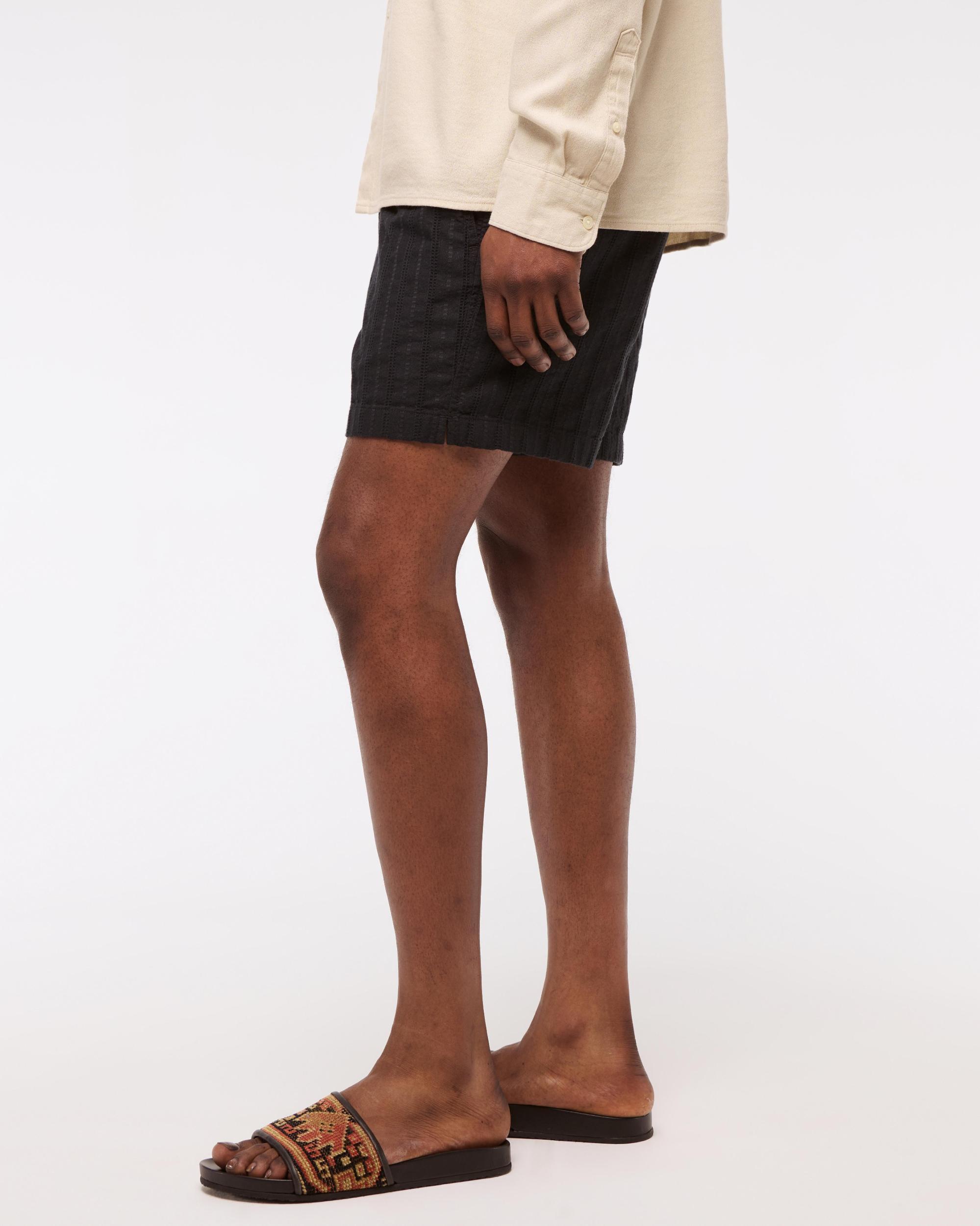 Textured Pull-On Short Product Image
