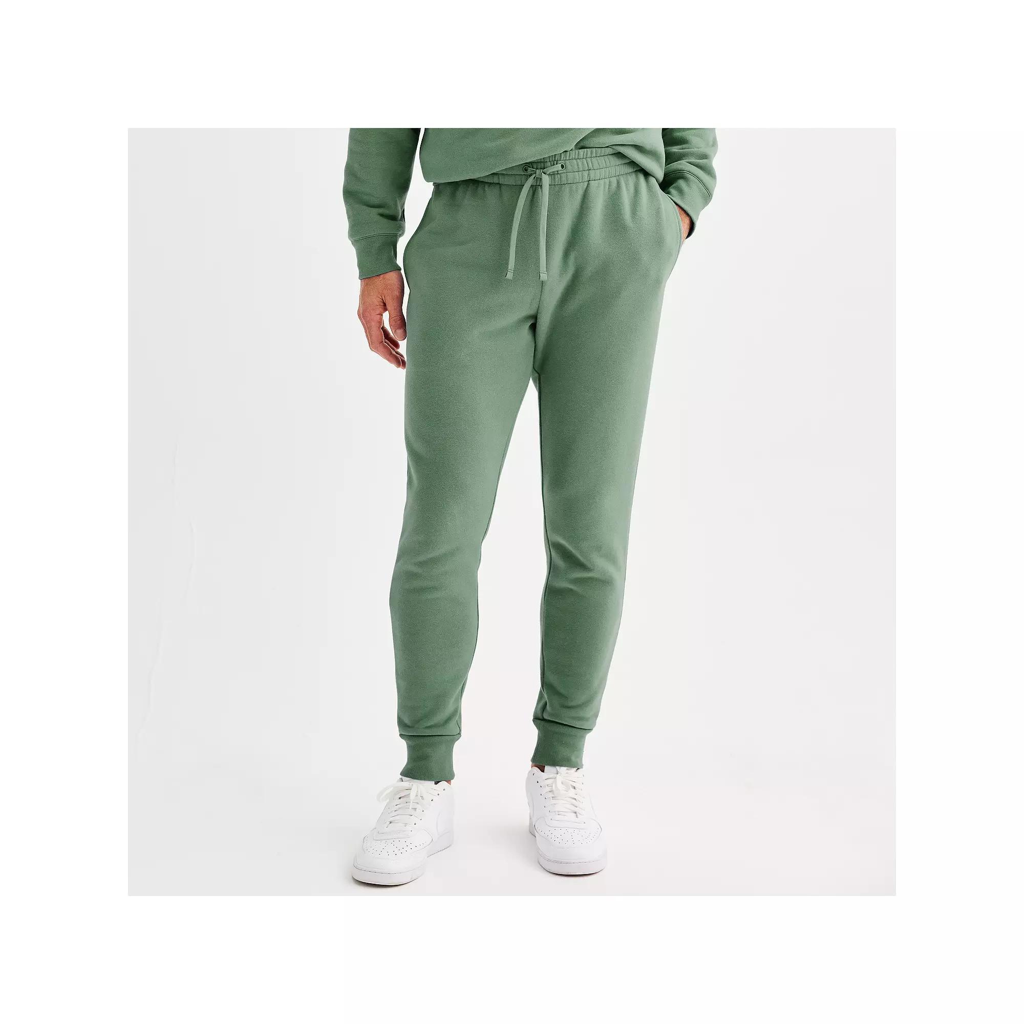 Men's Tek Gear® Ultra Soft Fleece Midweight Joggers, Size: XL, West Bay Blue Product Image