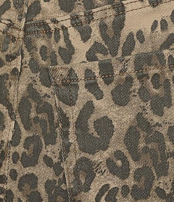 GB Wide Leg Baggy Leopard Pants Product Image