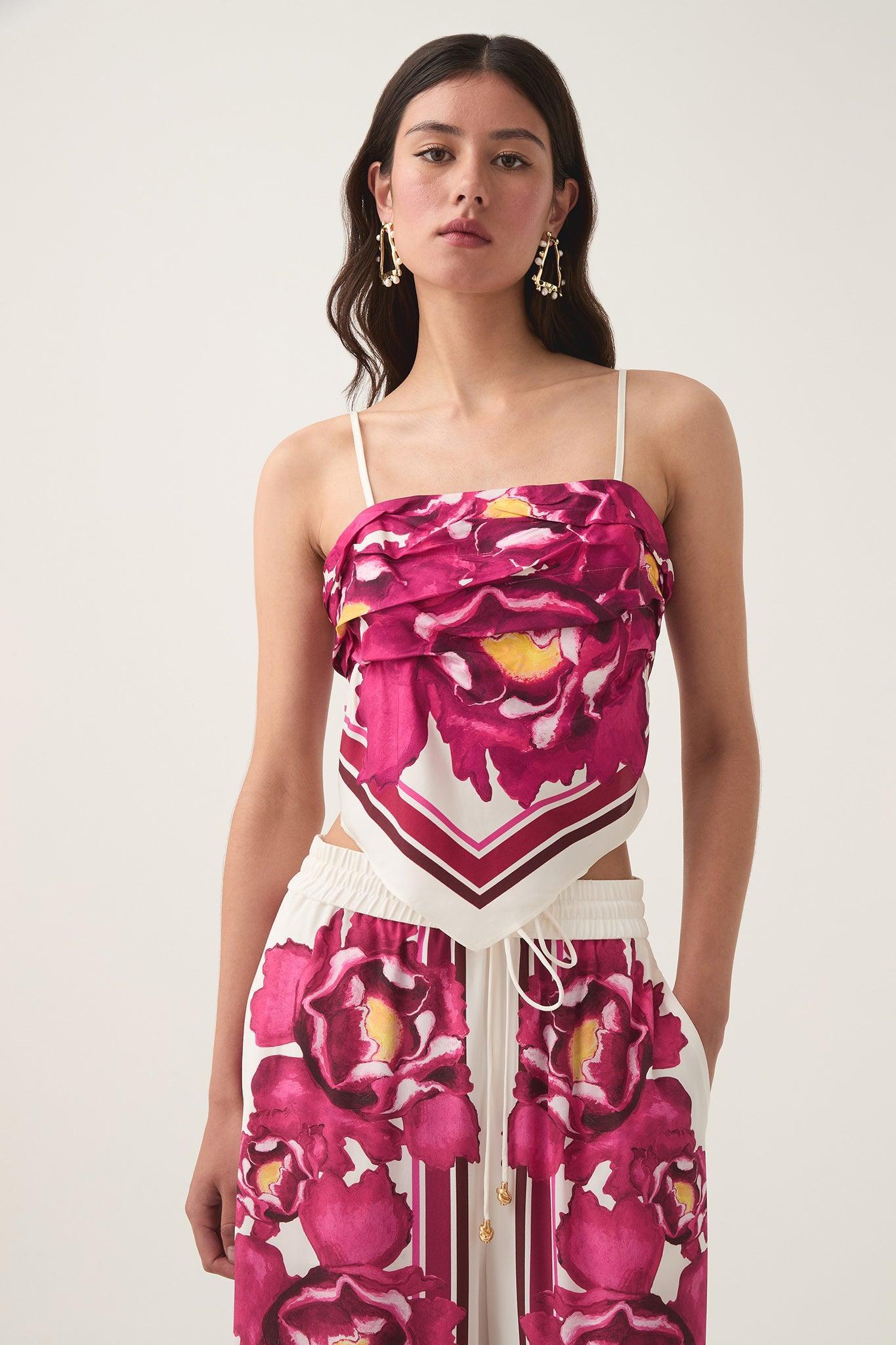 Telma Ruffle Mini Micro Dress Product Image