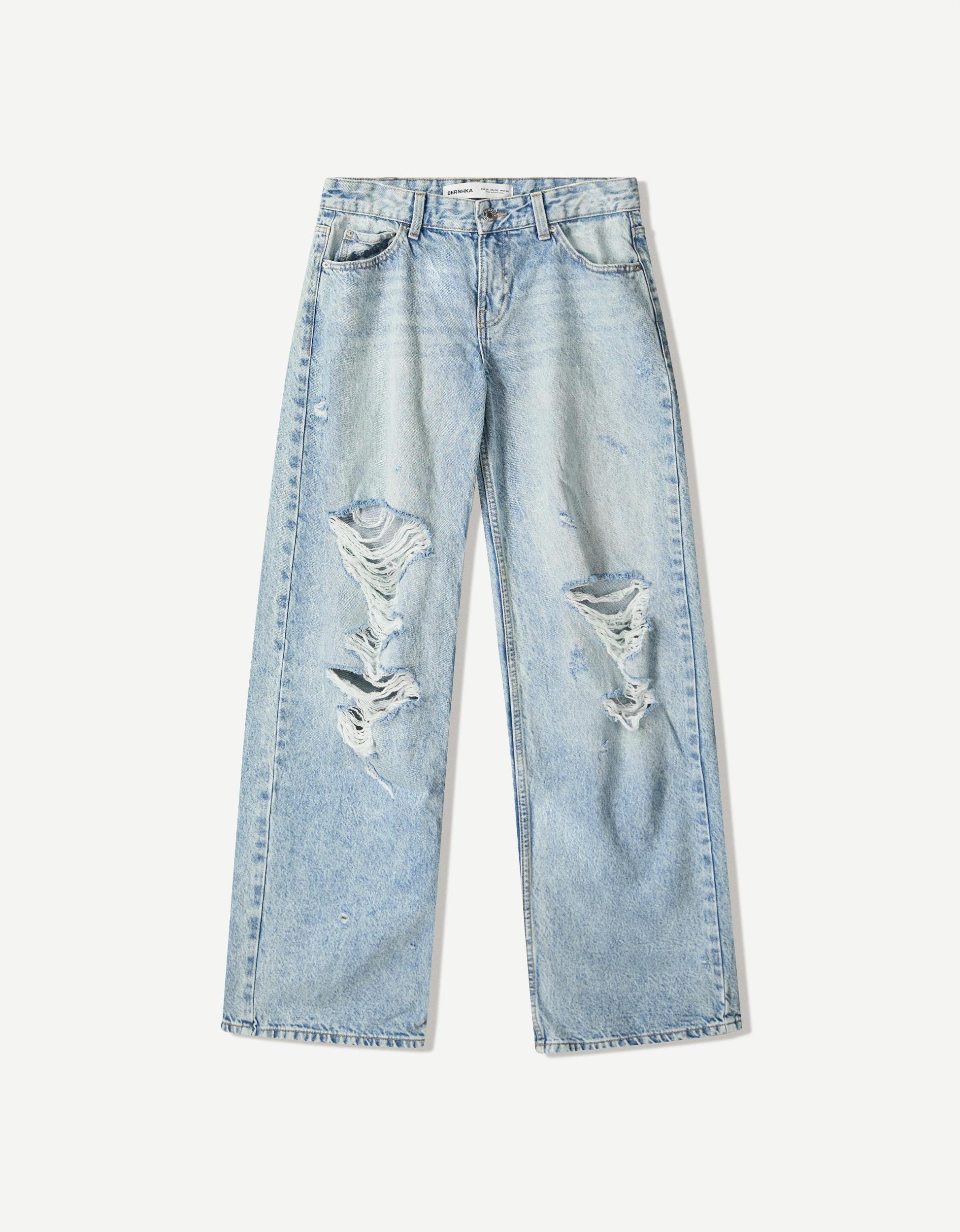 Ripped boyfriend jeans Product Image
