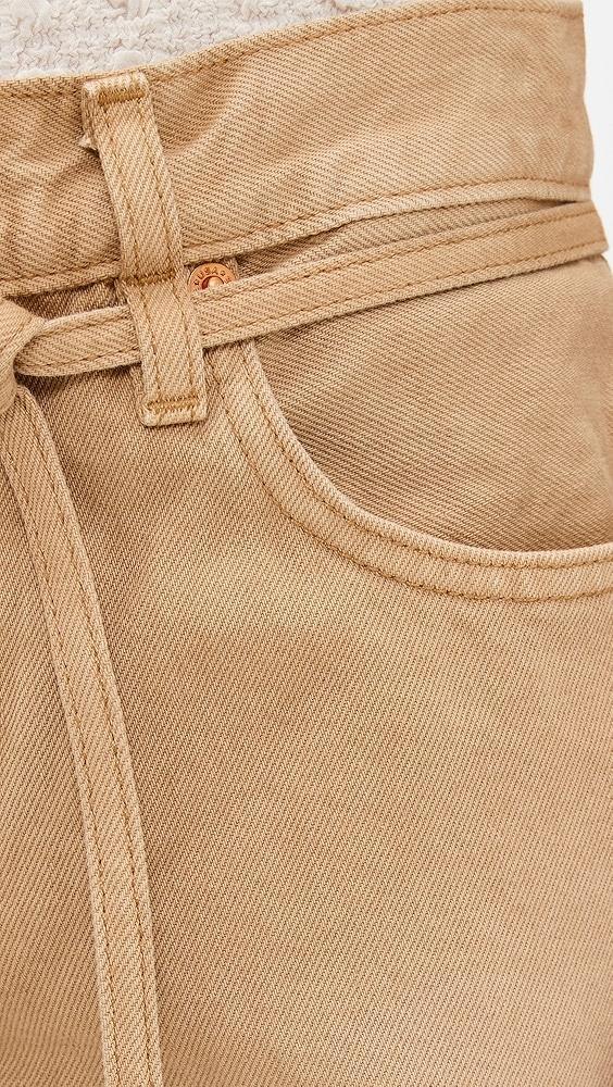 SLVRLAKE Mica Belted Jeans | Shopbop Product Image