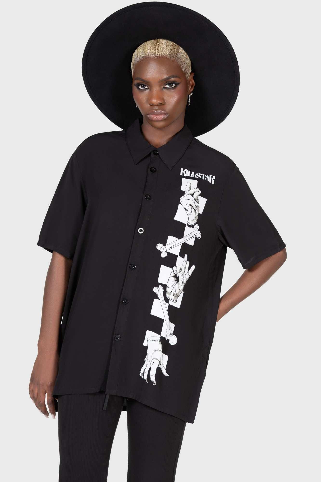 You're In Black And White Shirt Male Product Image