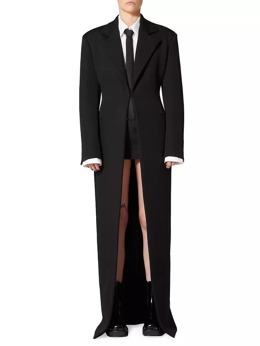 Techno Wool Coat Product Image