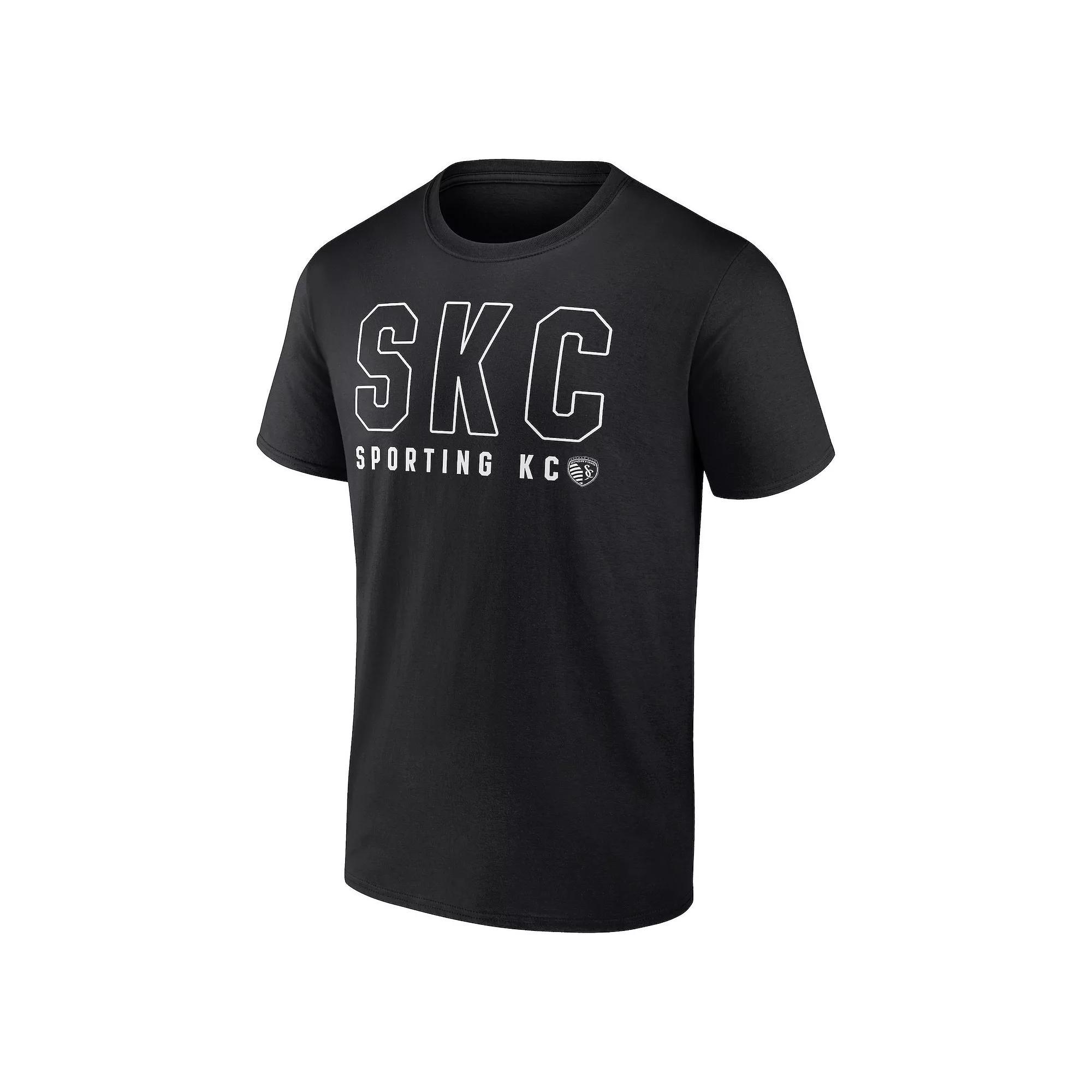 Men's MLS Sporting Kansas City Penalty T-Shirt, Size: XL, Black Product Image