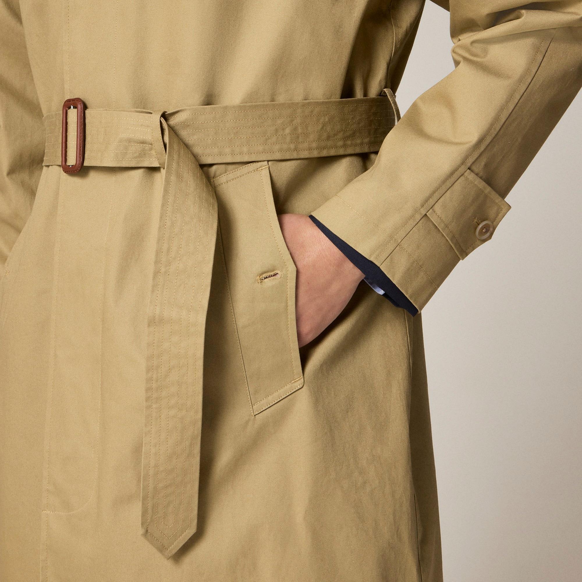 Rivington trench coat in water-resistant cotton Product Image