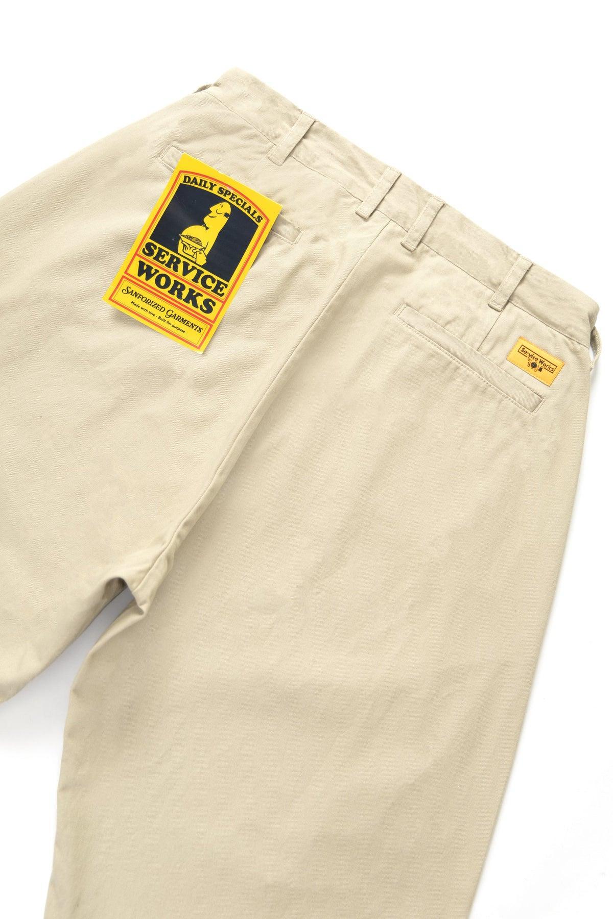 Service Works - Drill Part Timer Pant - Khaki Product Image