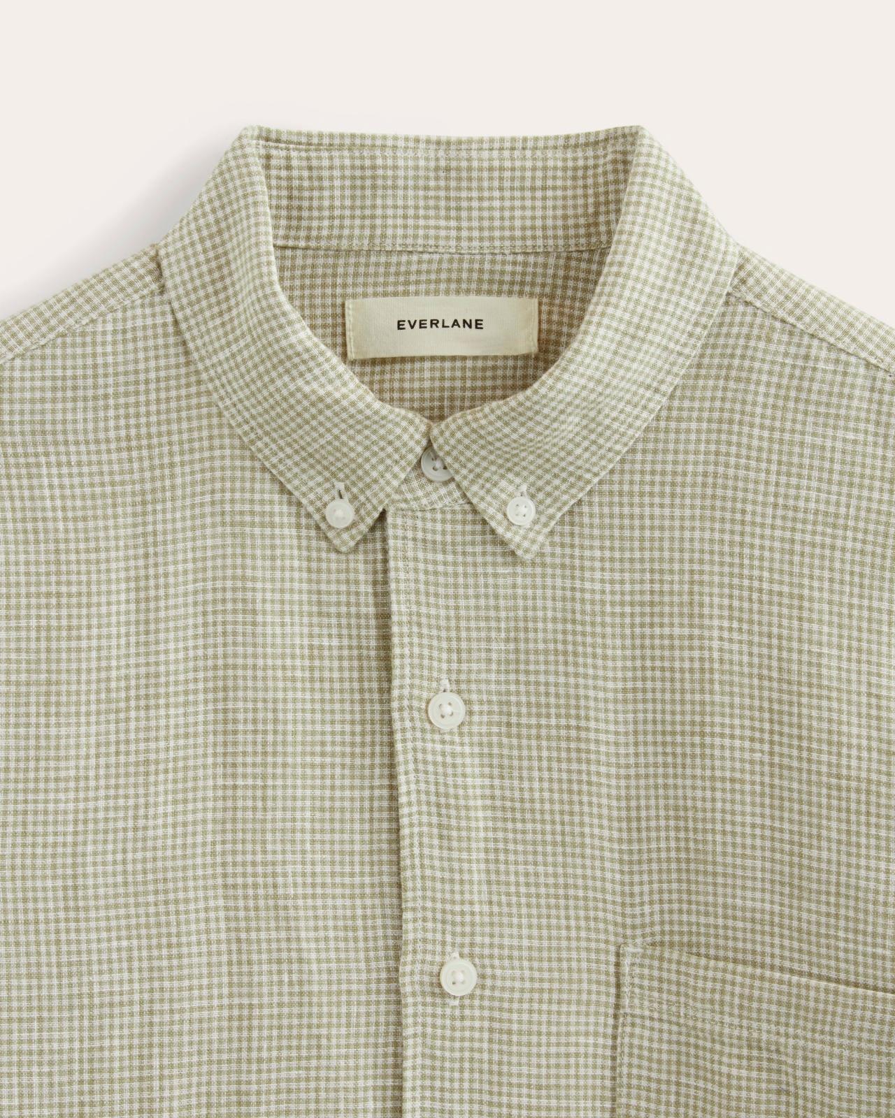 The Classic Short-Sleeve Shirt in Linen Product Image