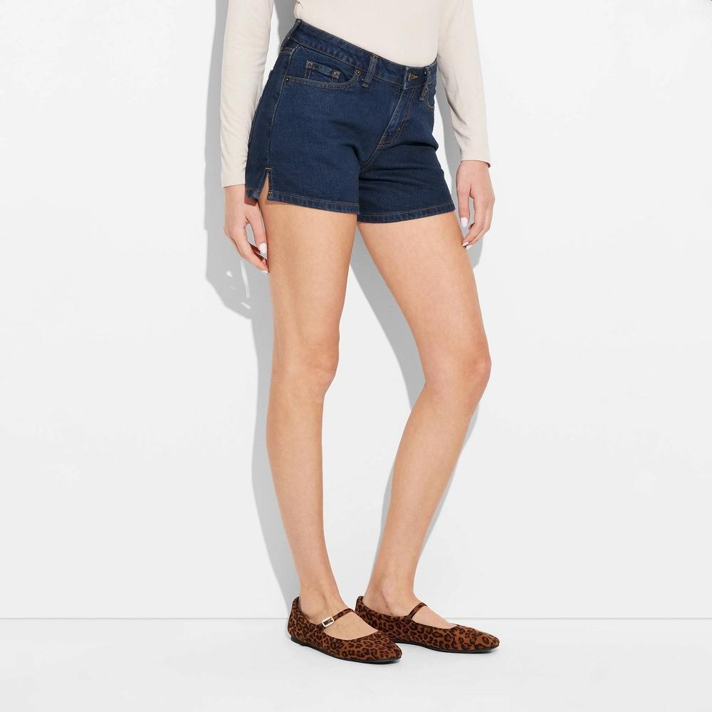 Women's Foundational Heritage Denim Shorts - Wild Fable™ Product Image