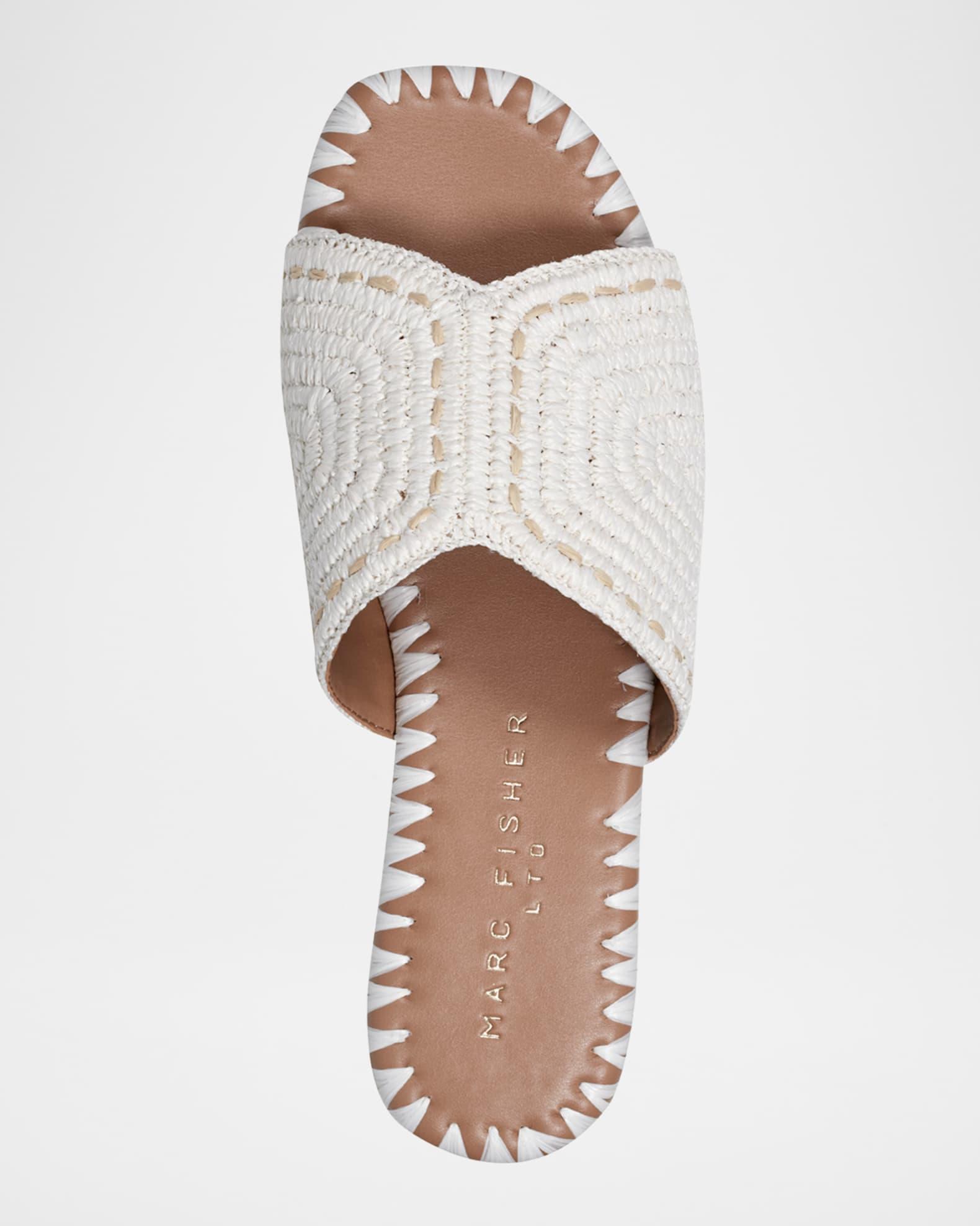 Nottie Multi Woven Flat Slide Sandals Product Image
