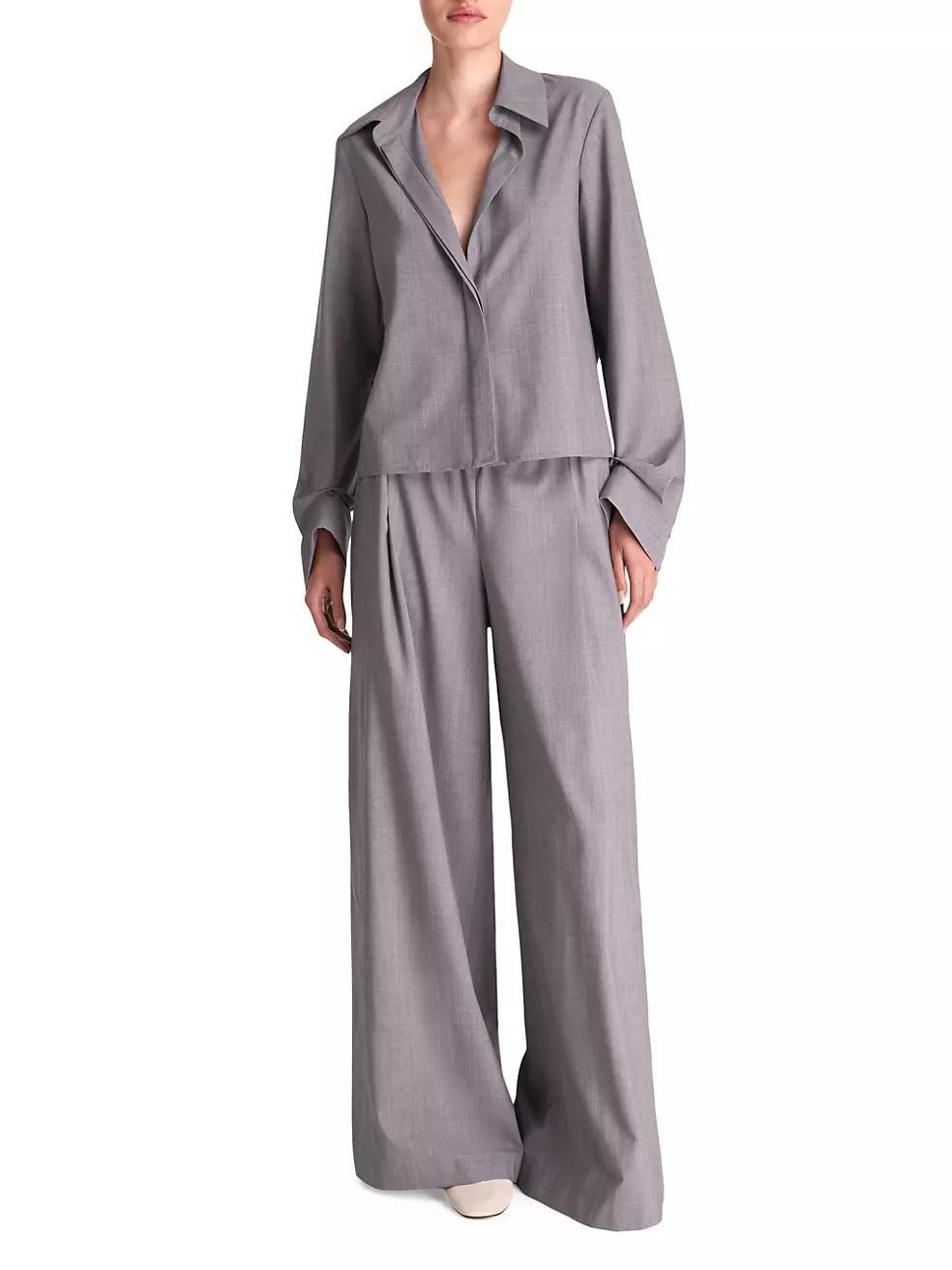 Eva Tux Pleat Pants Product Image