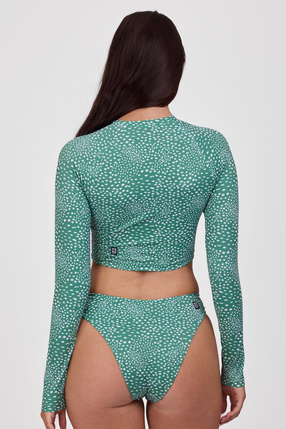 Sale Moana Long Sleeved Crop Rashguard Product Image