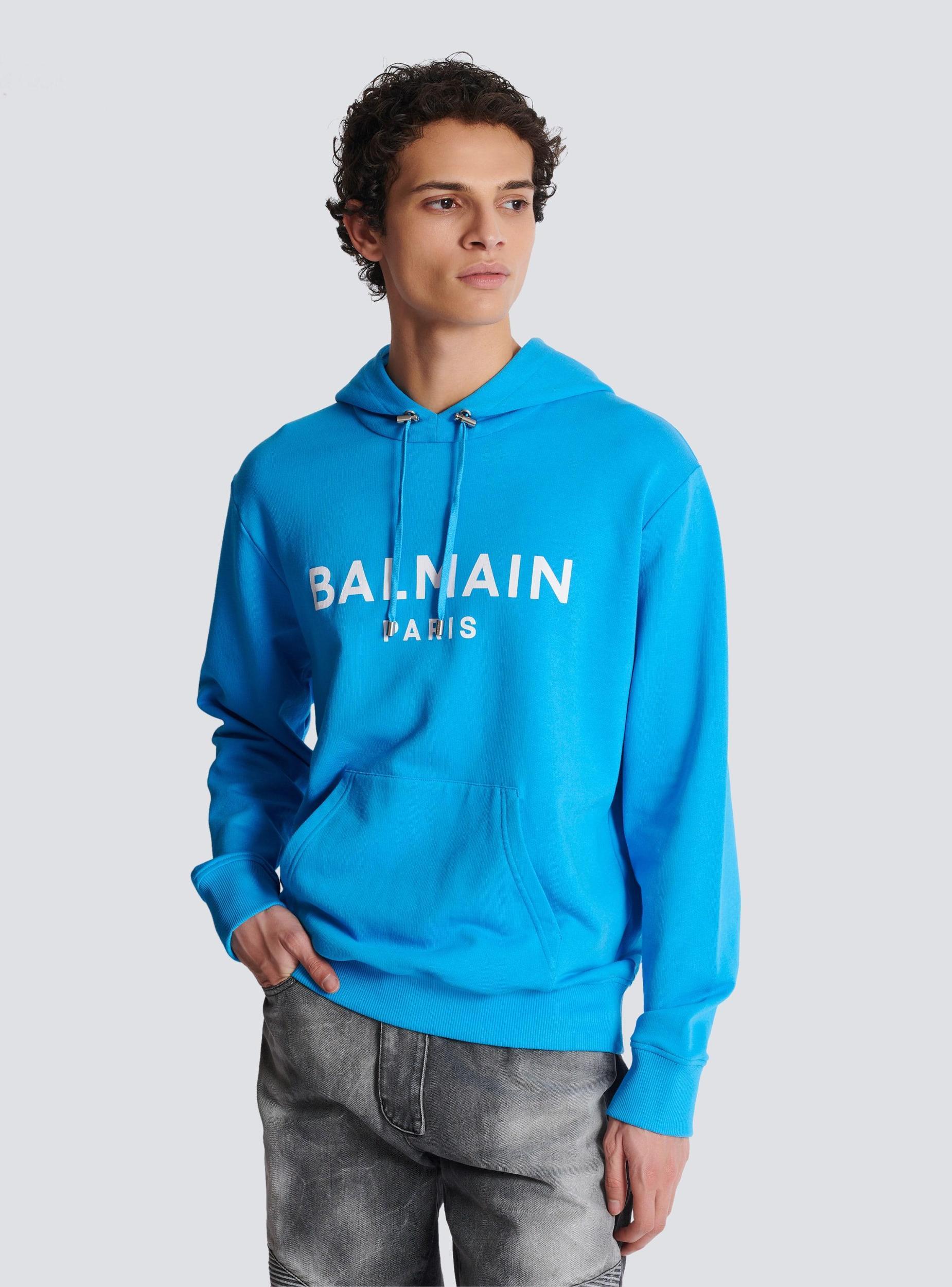 Printed Balmain Paris hoodie Product Image