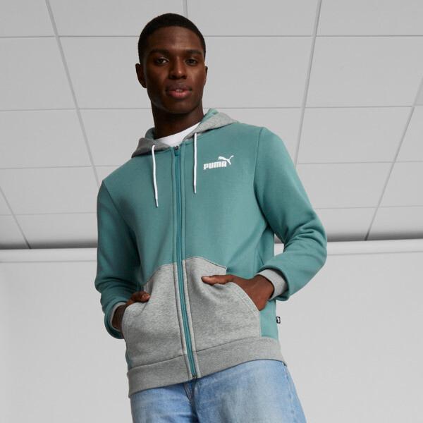 PUMA Colorblock Men's Hoodie Product Image