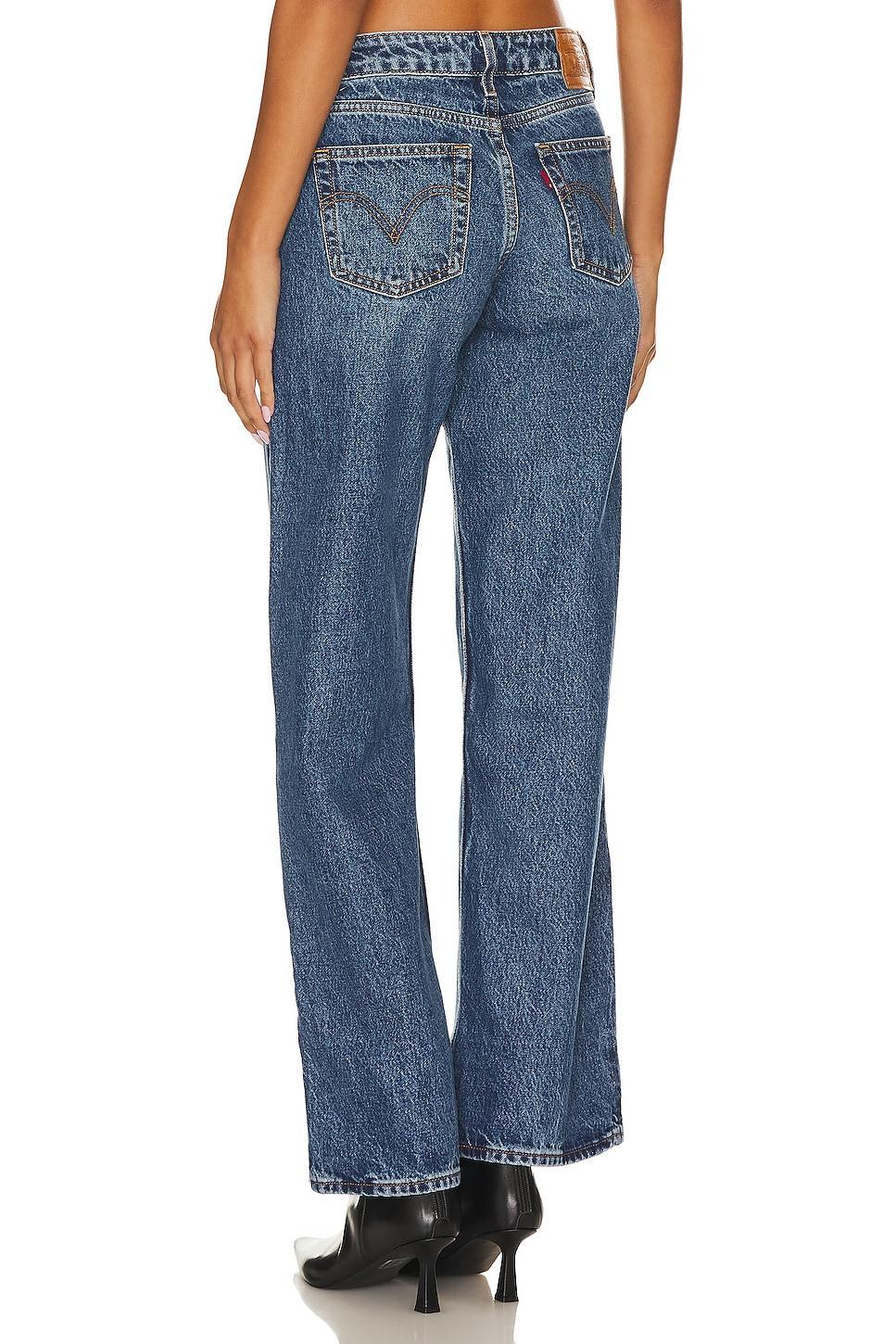 Levis Loose Low Rise Wide Leg Jeans in Real Recognize Real Product Image