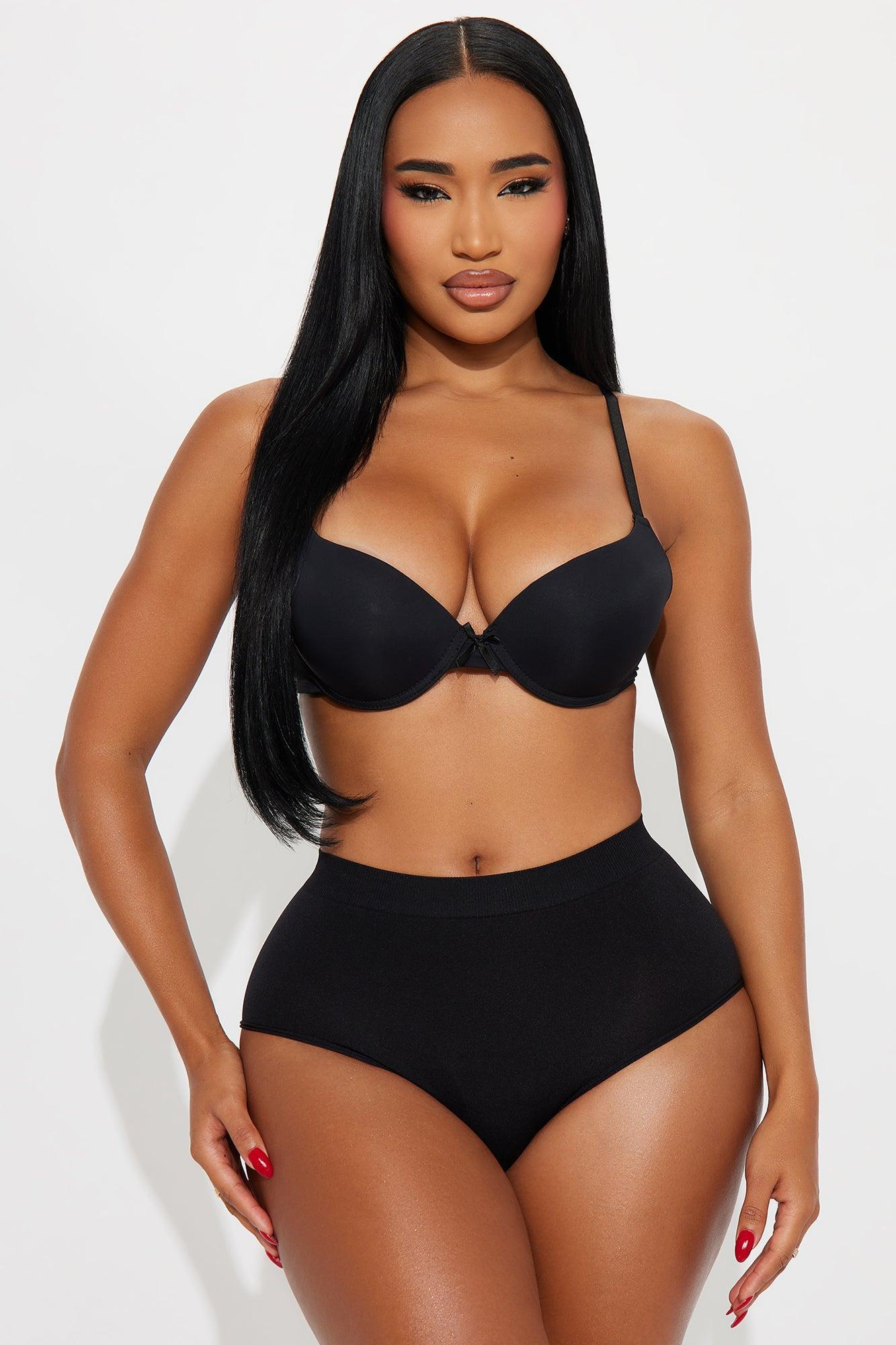 Smooth And Ready Seamless Cheeky Brief Panty - Black Product Image