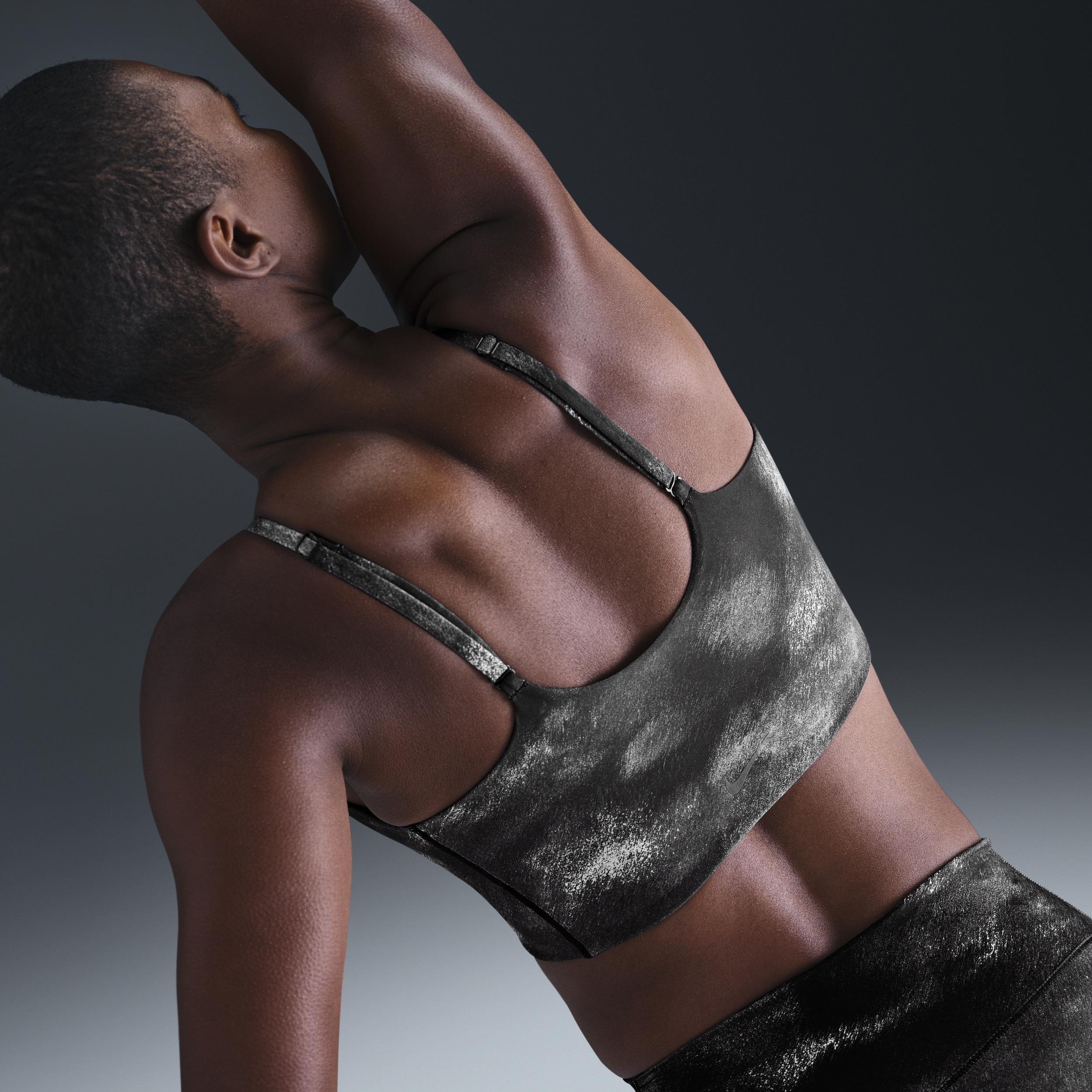 Nike One Convertible Women's Light-Support Lightly Lined Longline Printed Sports Bra Product Image
