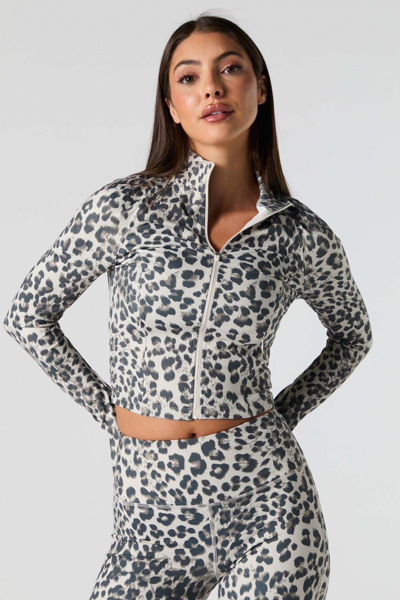 Active Mock Zip-Up Long Sleeve Top Female Product Image