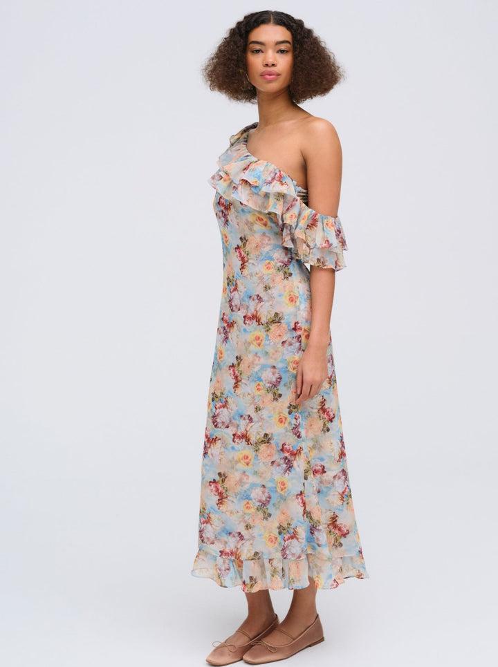Delphine Midi Dress — Multi Product Image