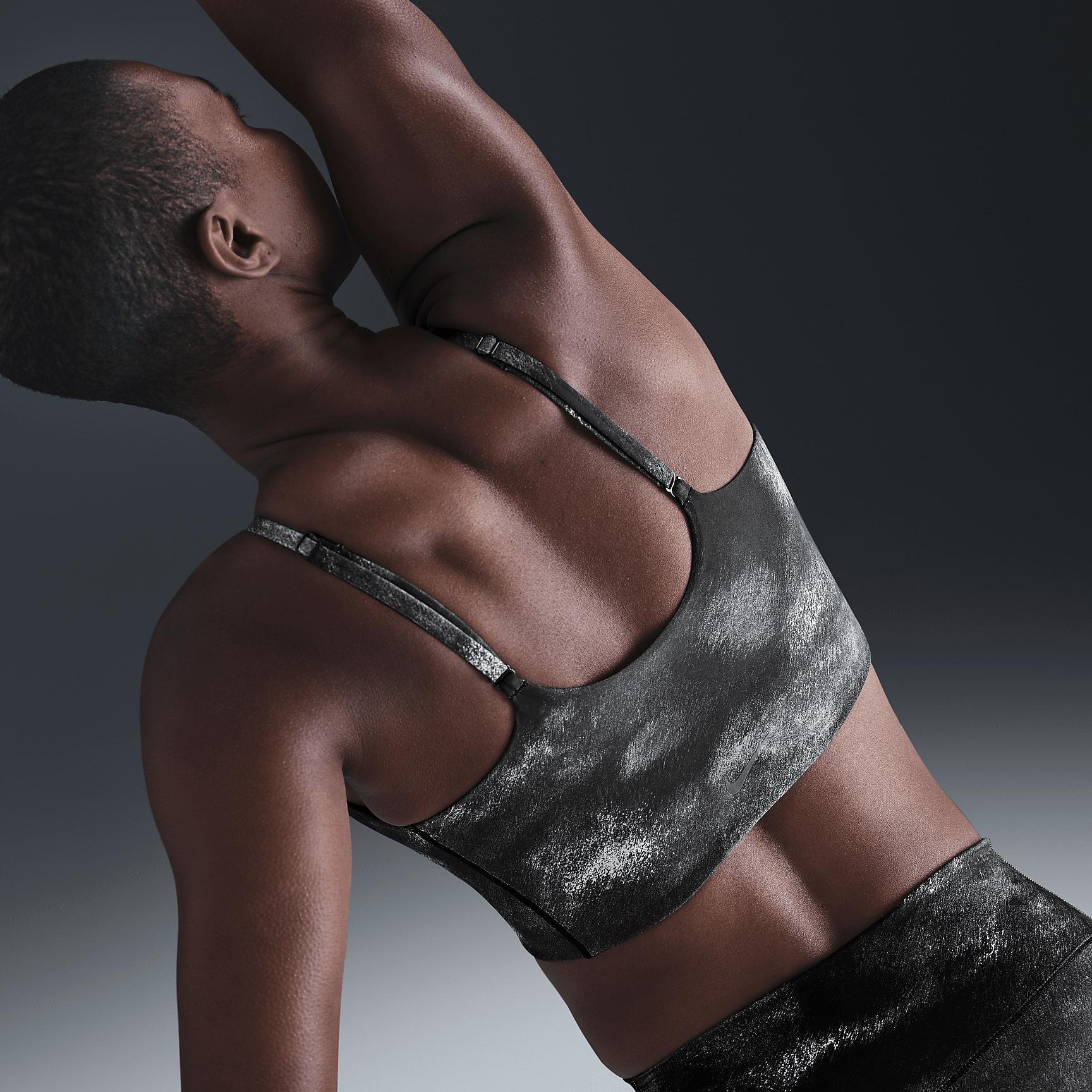 Nike One Convertible Women's Light-Support Lightly Lined Longline Printed Sports Bra Product Image