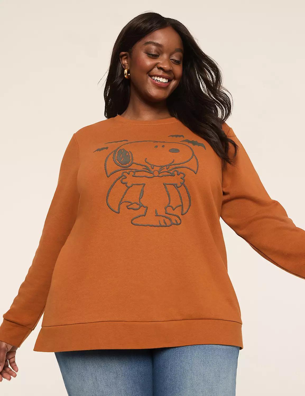 Snoopy Bats Graphic Sweatshirt Product Image