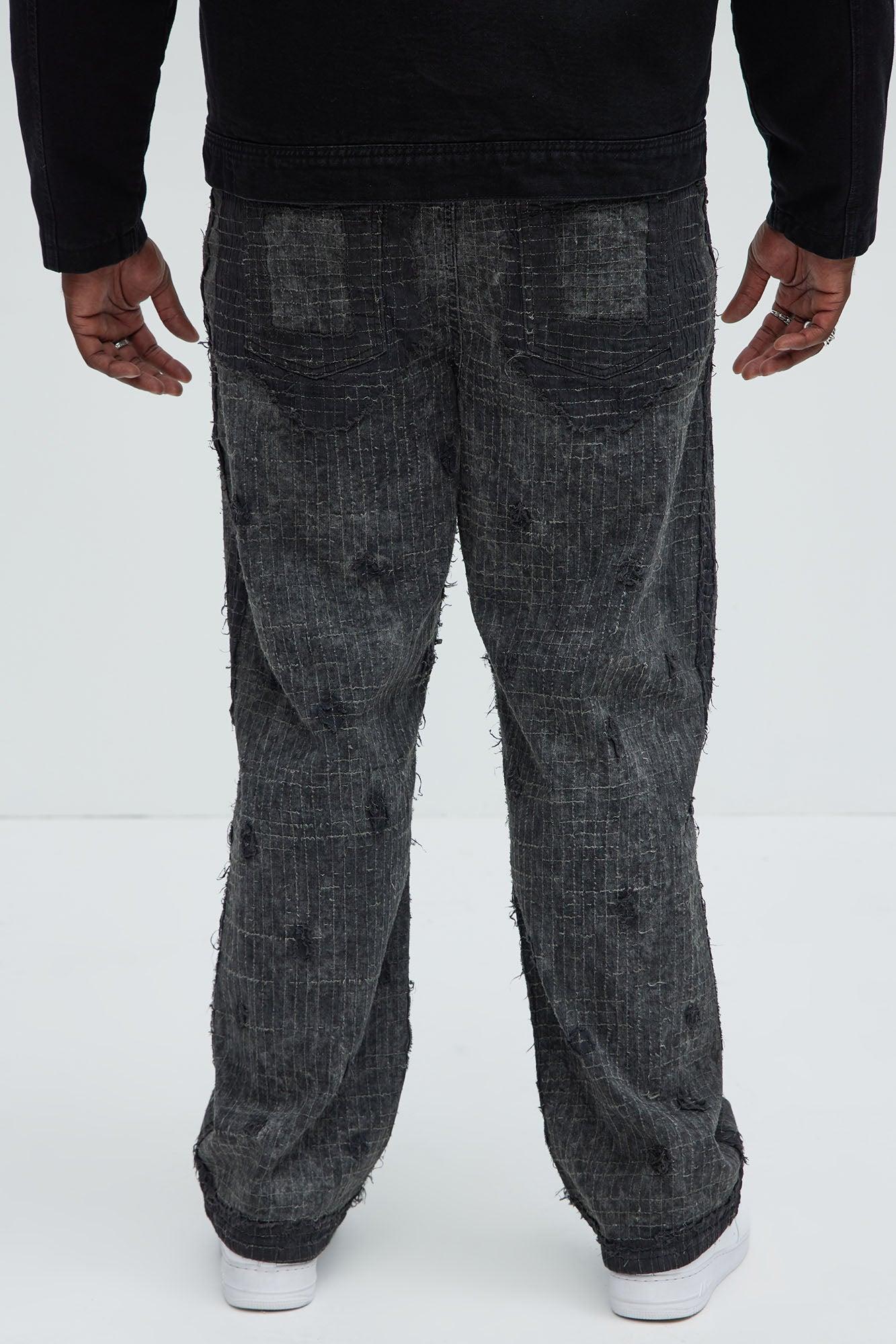 Rockstar Straight Jeans - Black Wash Product Image