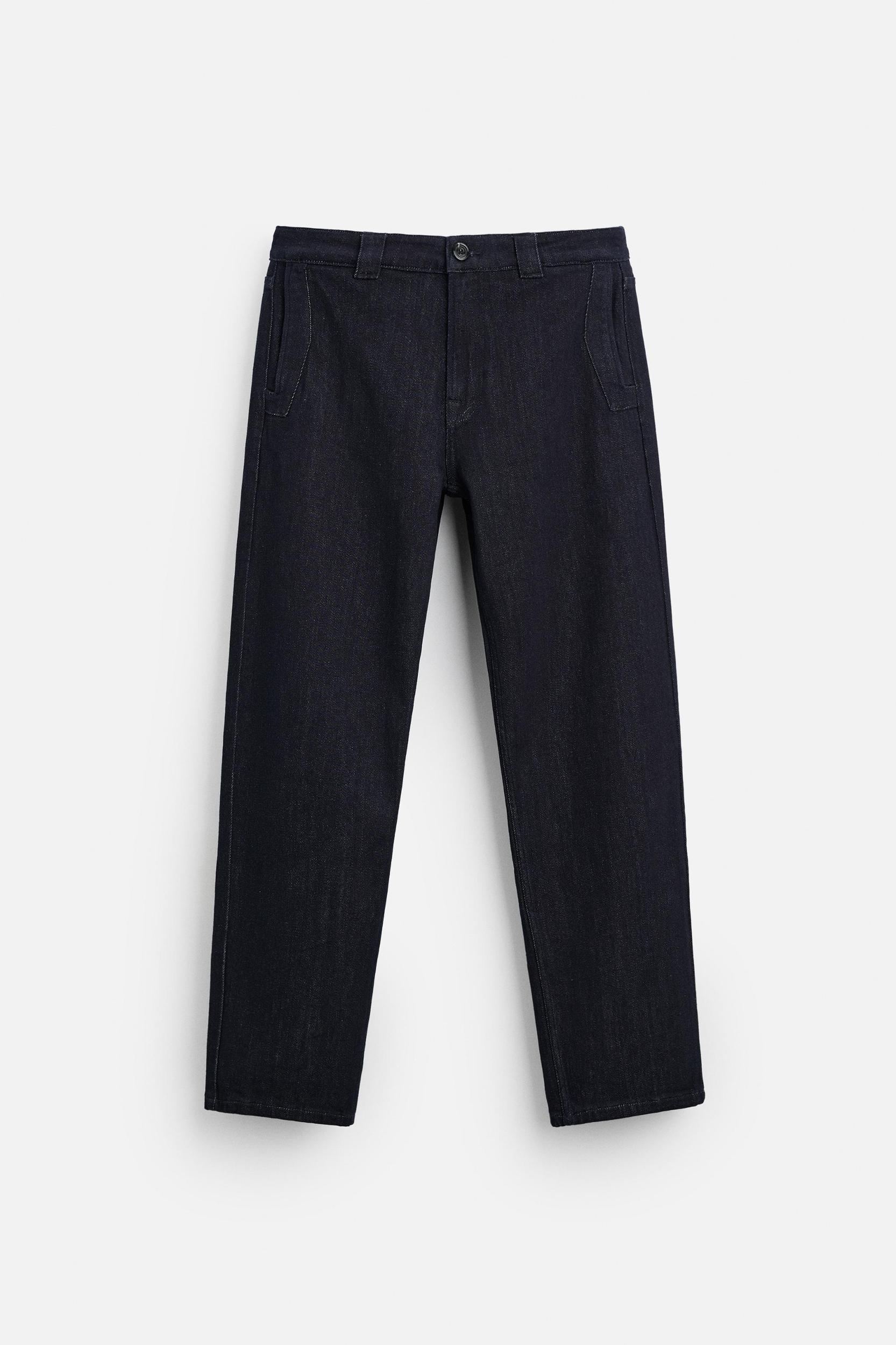 DENIM CHINO PANTS Product Image