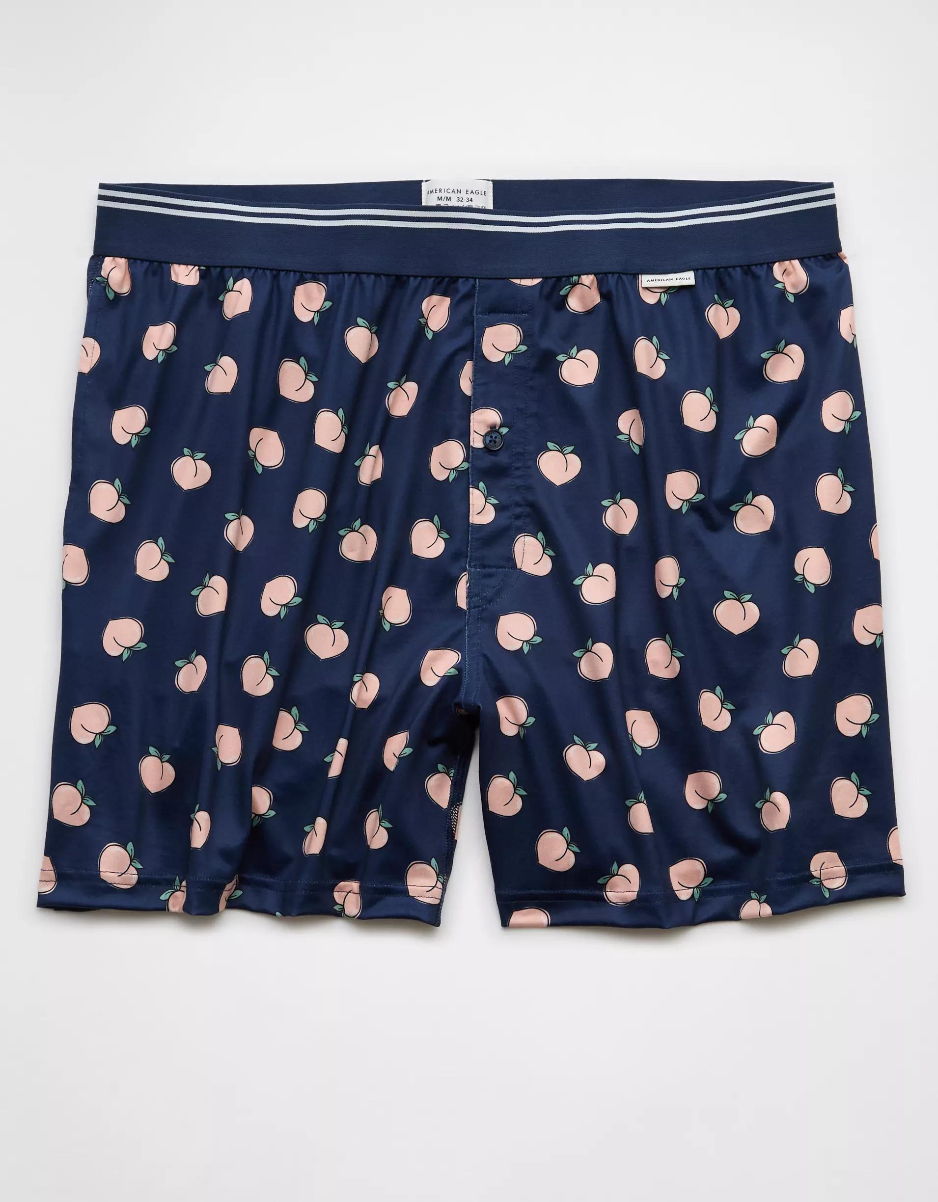 AEO Men's Peaches Ultra Soft Pocket Boxer Short Product Image