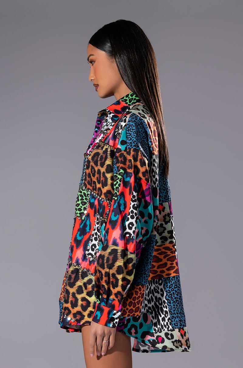 WILD ONE EMBELLISHED BUTTONDOWN Product Image