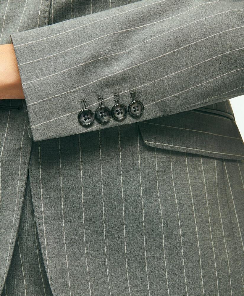 Pinstripe Jacket in Wool Blend Product Image