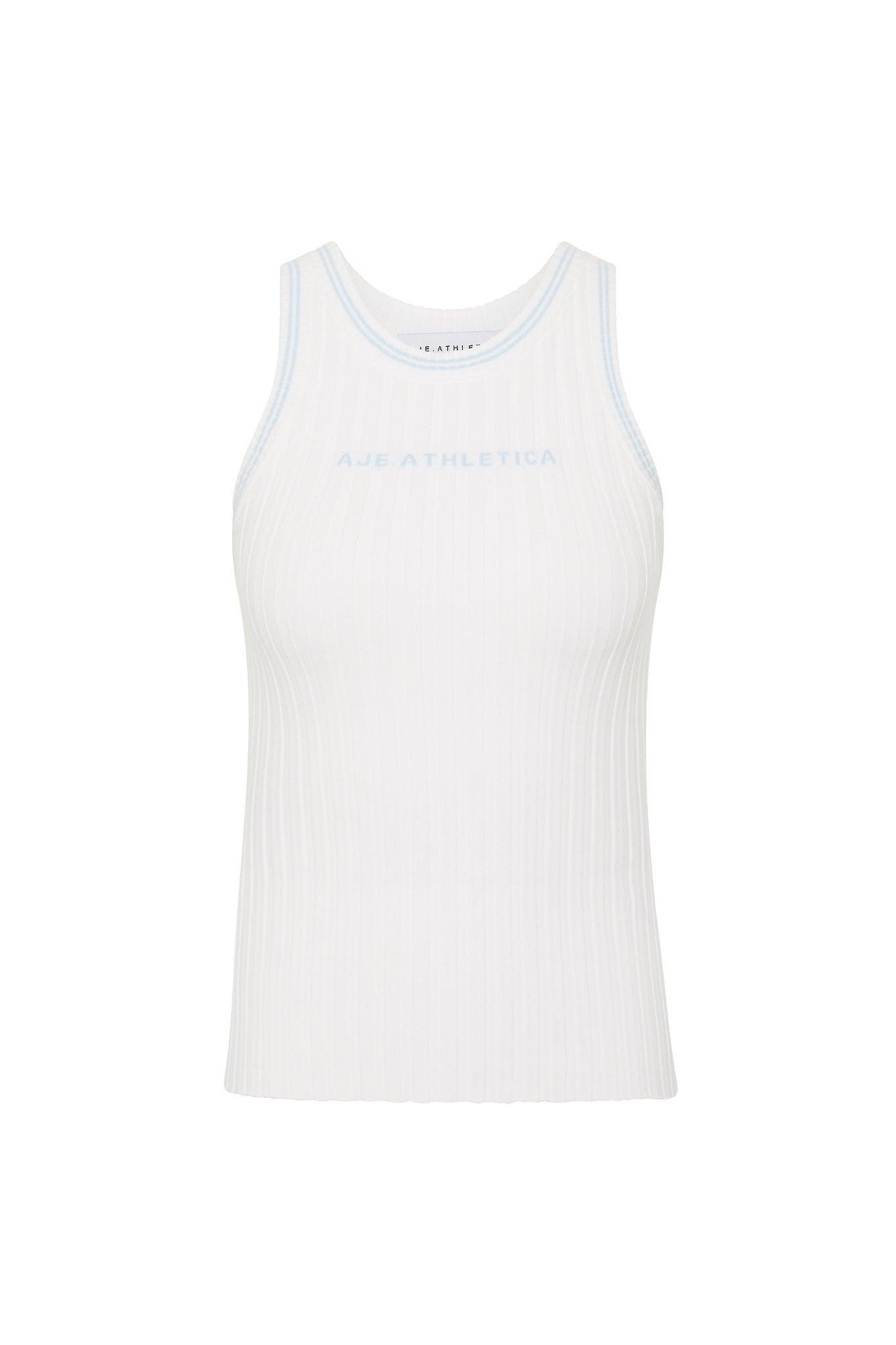 Racer Logo Ribbed Tank 117 Product Image