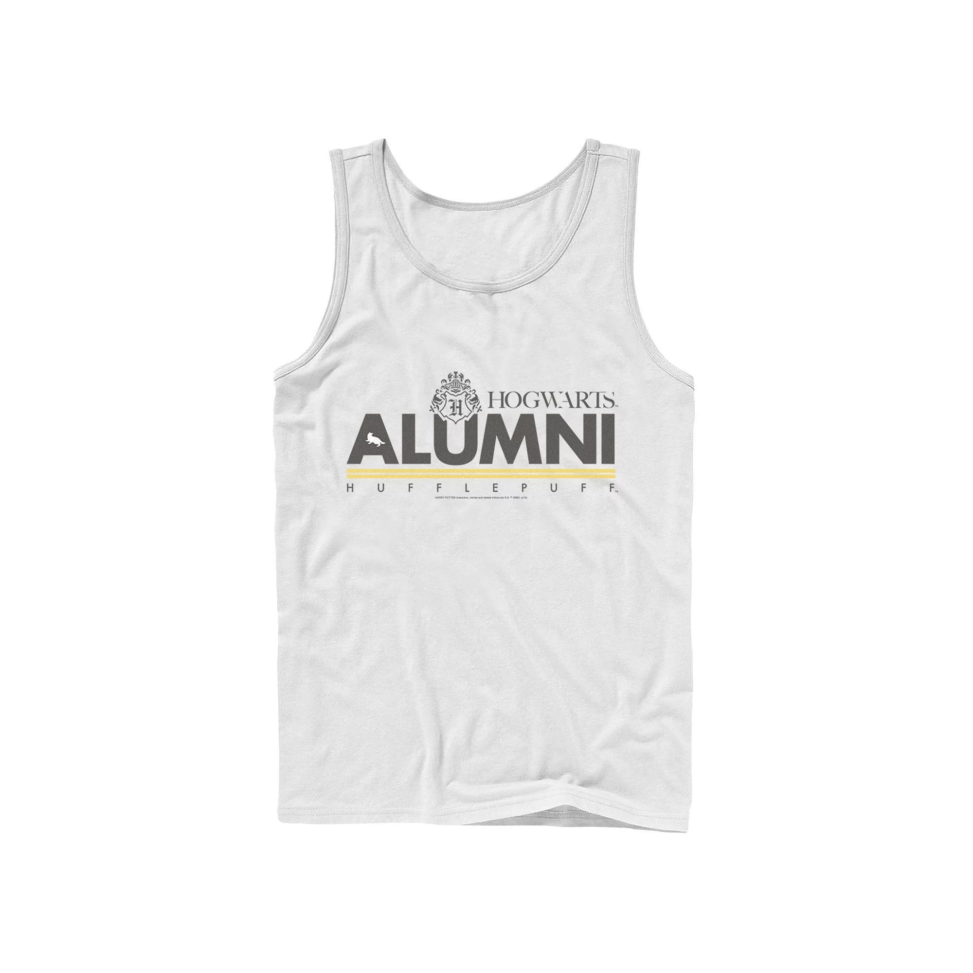 Men's Harry Potter Hogwarts Alumni Hufflepuff Graphic Tank Top, Size: Large, White Product Image
